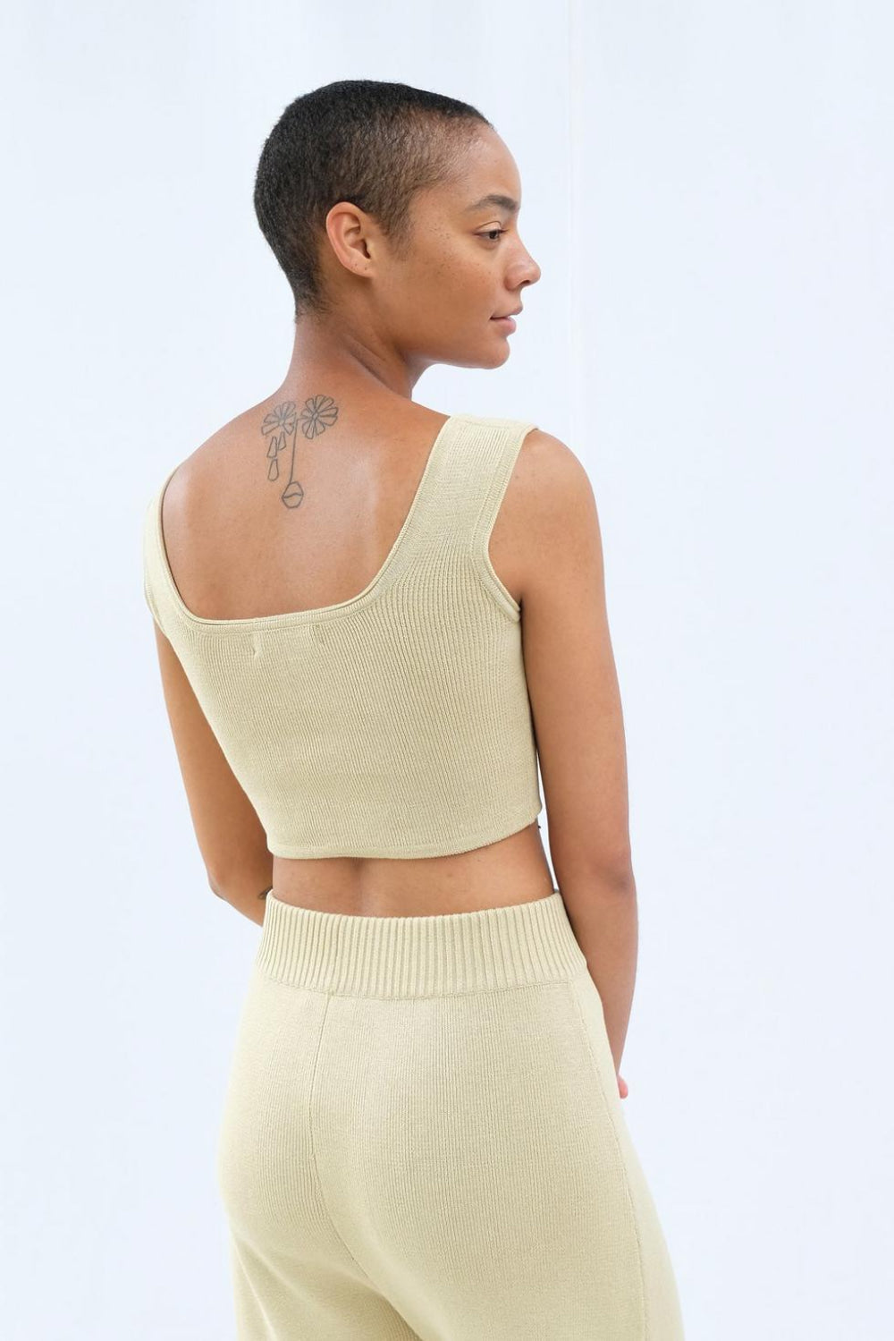 Straw Square Tank