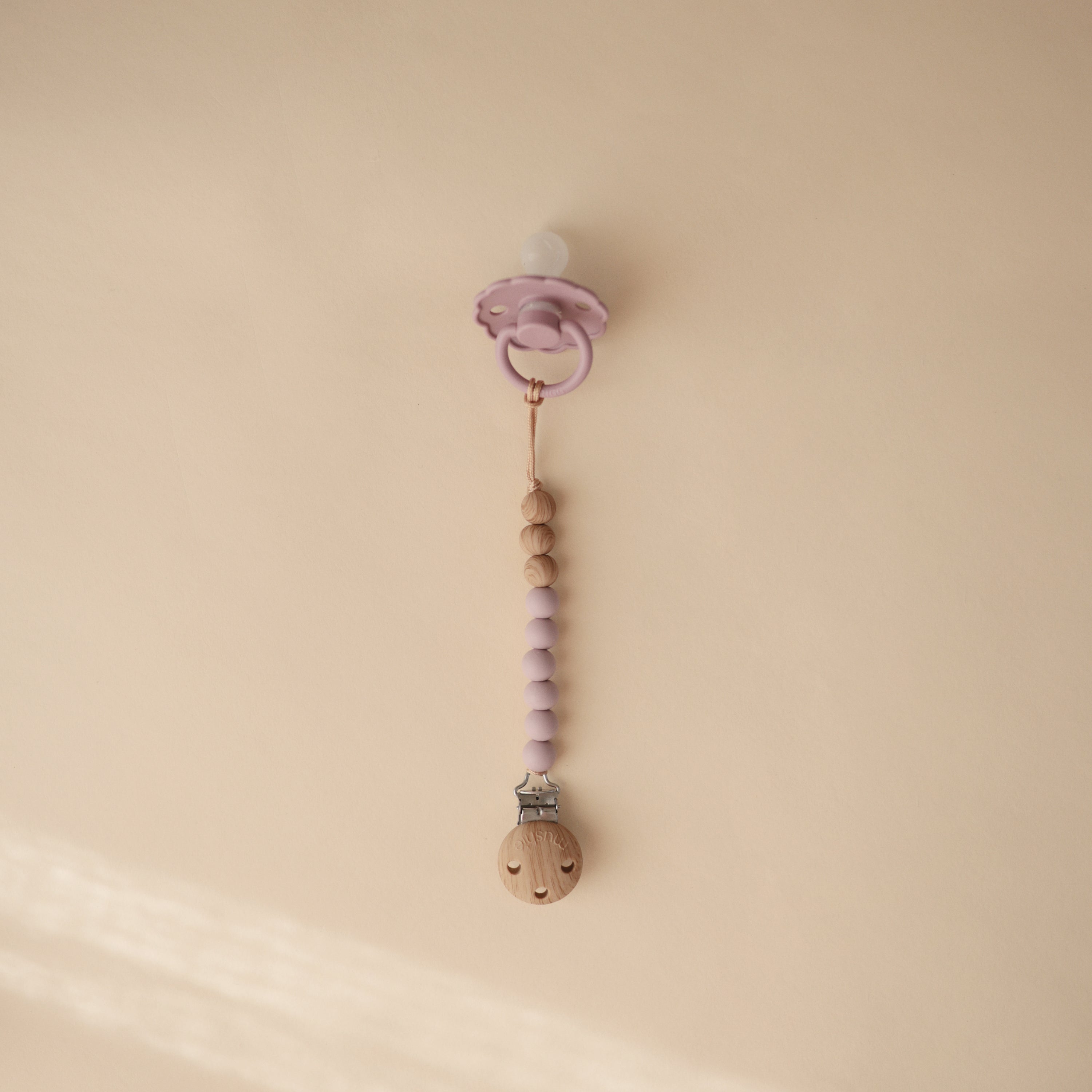 Silicone Pacifier Clip | Eva Pacifier Clip Mushie   