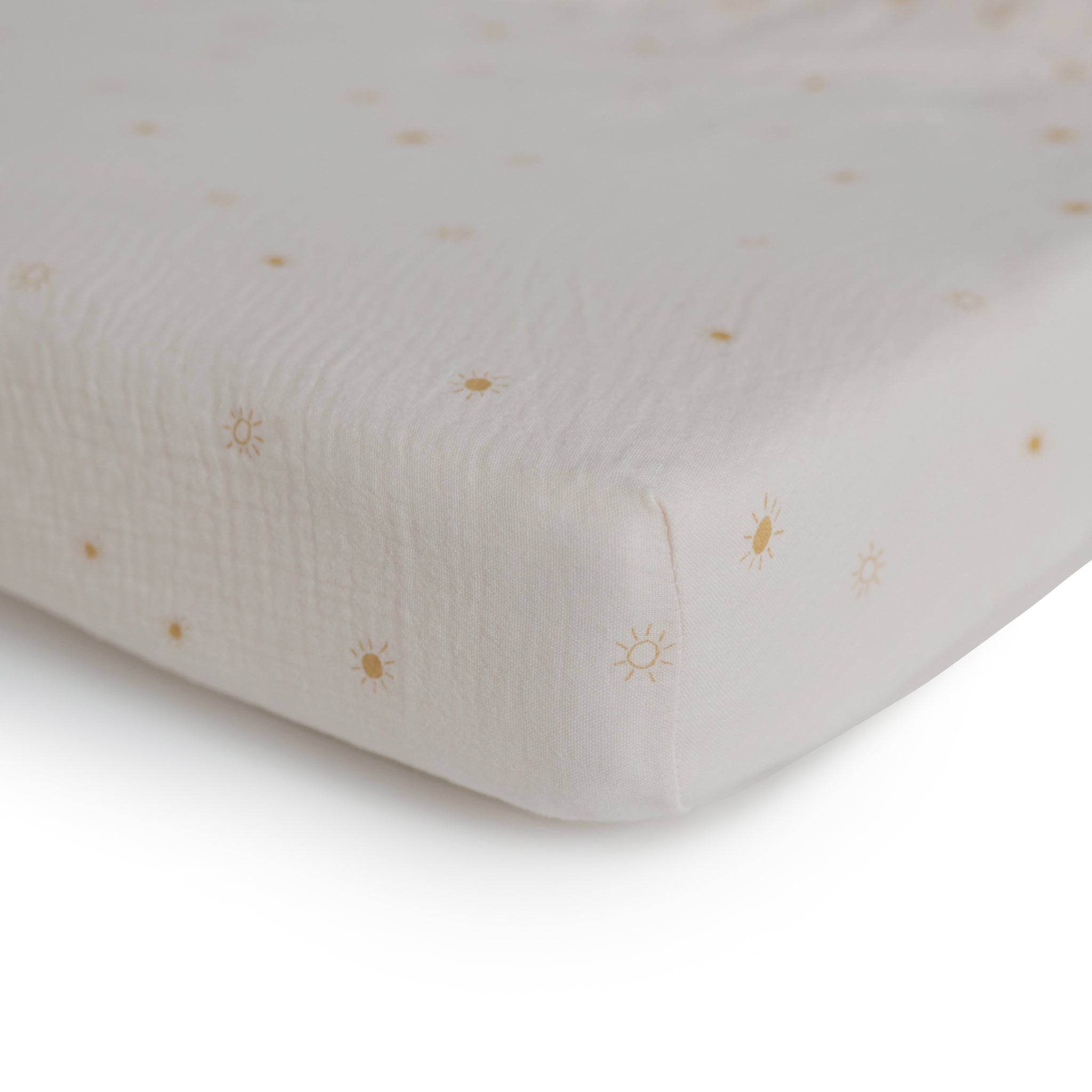 Mini Muslin Crib Sheet mini crib sheet Mushie   