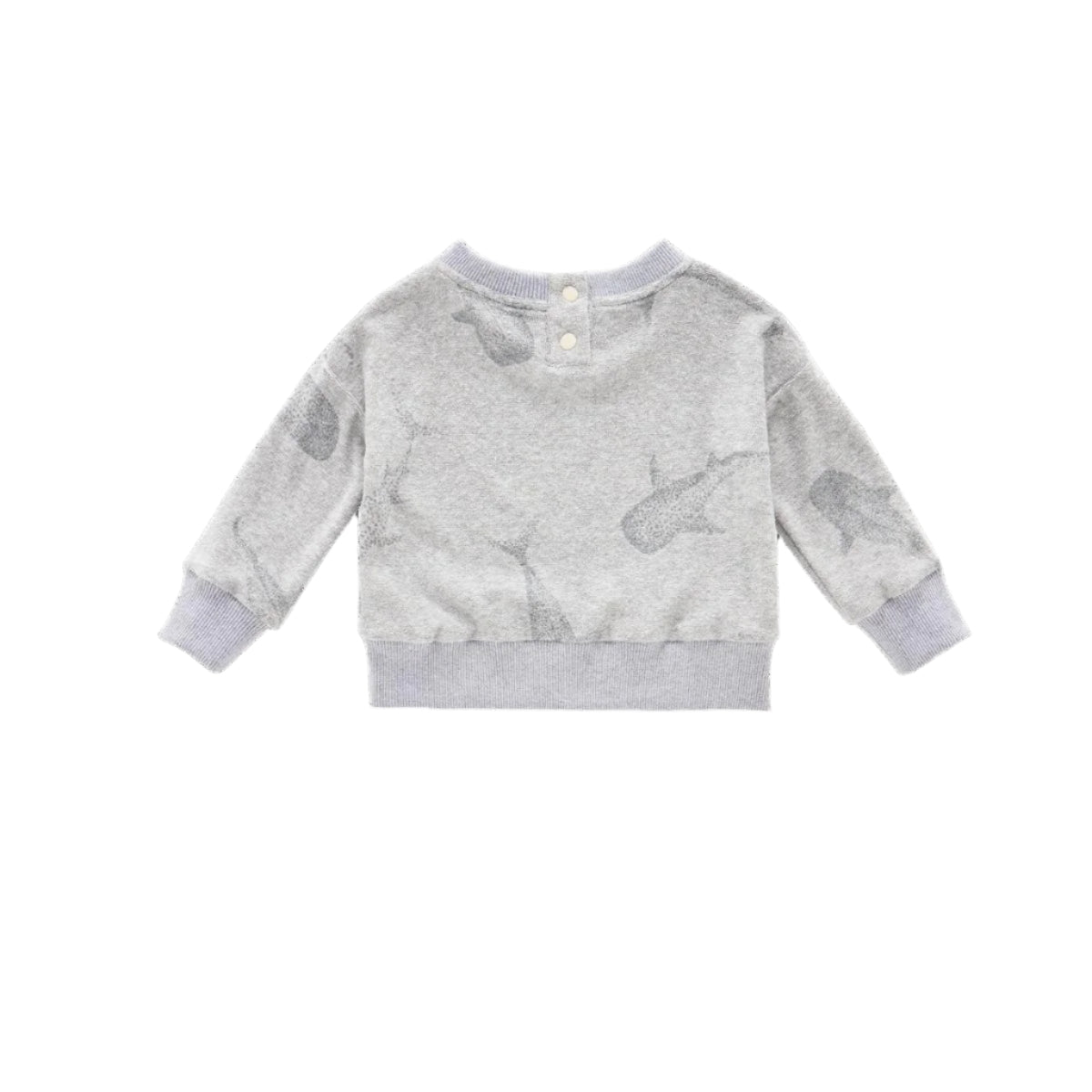 Baby Terry Sweatshirt - Heather Grey