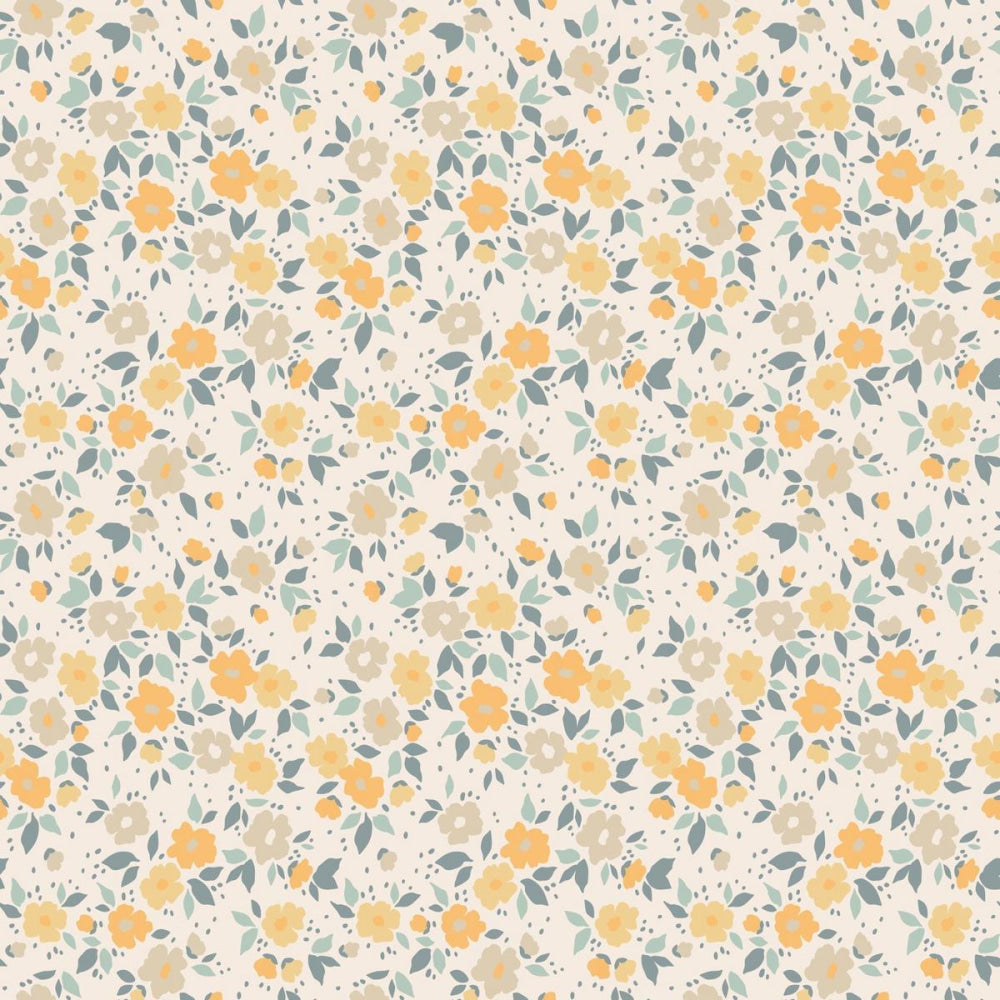 Swirly Girl Dress - Golden Sage