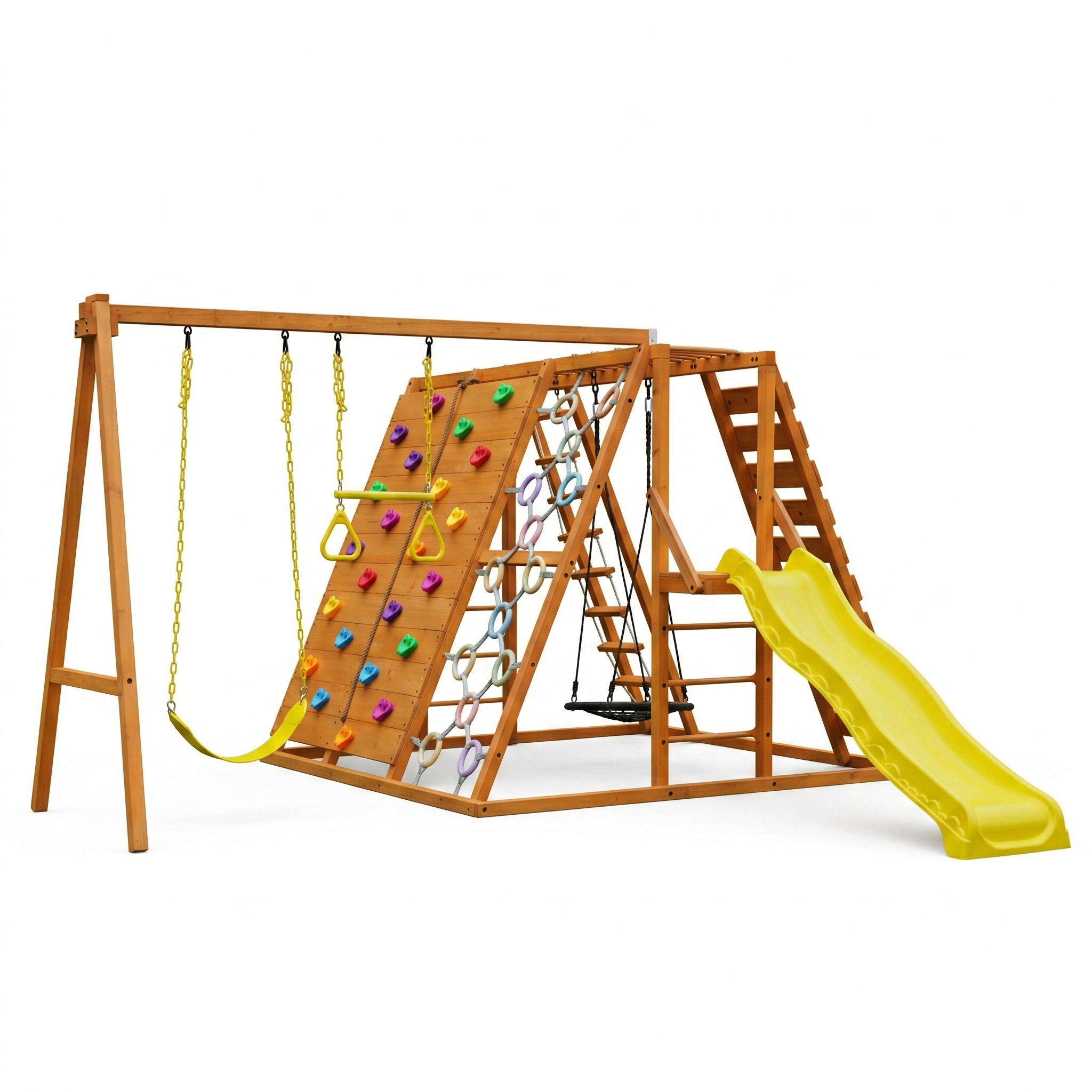 Sycamore | Outdoor Sensory Swing Set & Jungle Gym