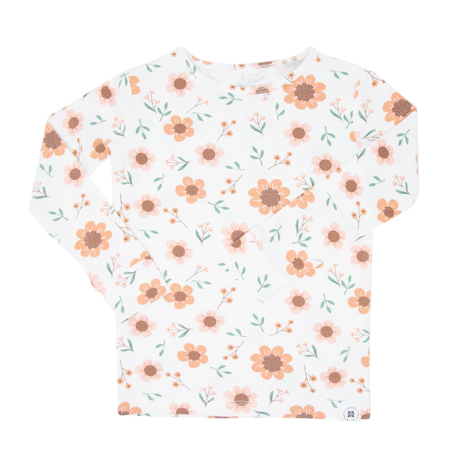 Big Kid Pajama - Sunflower