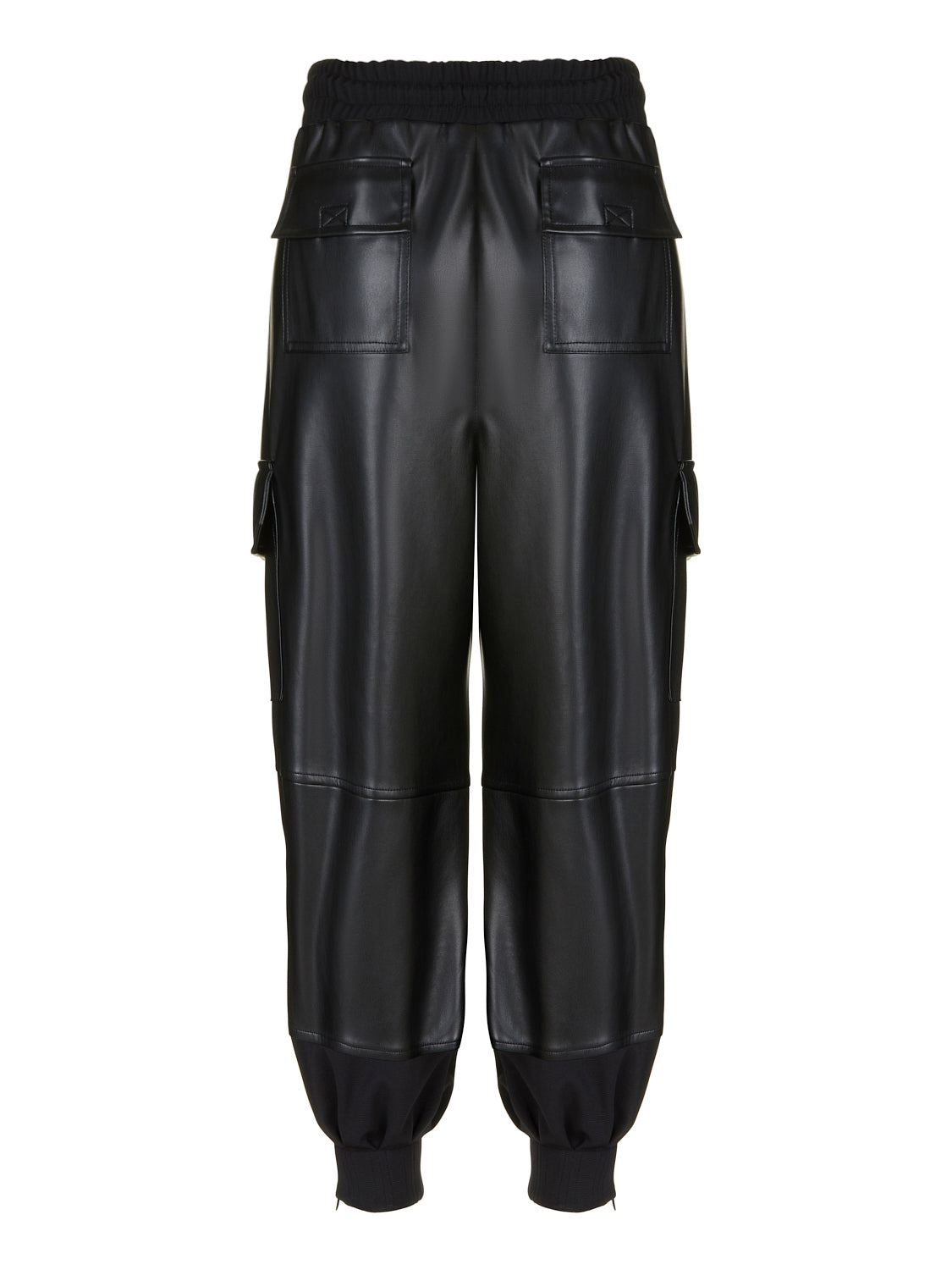 Knitted Jogging Pants - Black