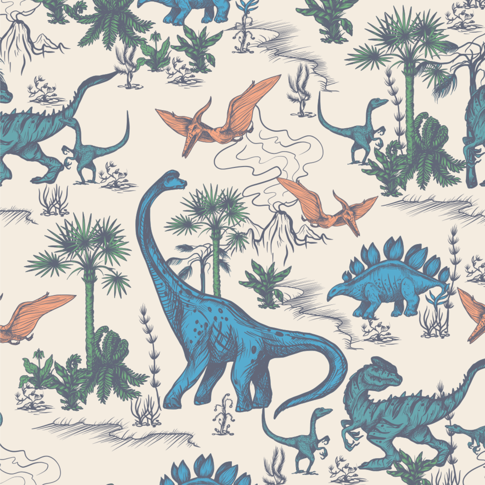 Dinosaur Adventures Tank Romper
