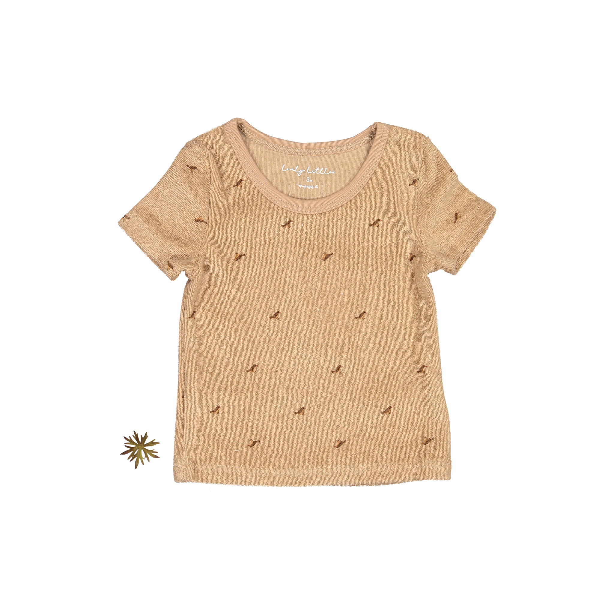 The Terry Tee - Birdsong Short Sleeve Tee Lovely Littles   