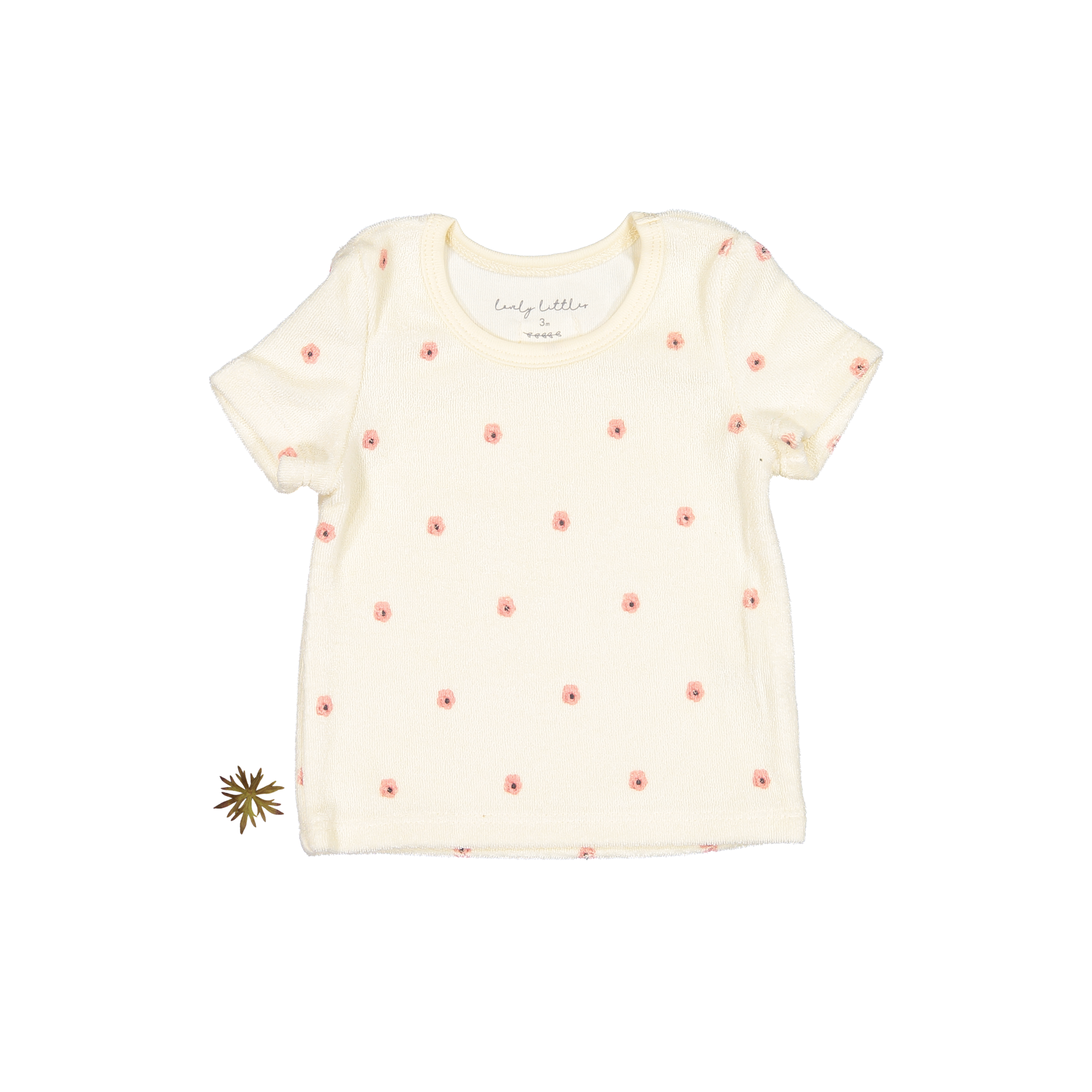 The Terry Tee - Butter Flower Short Sleeve Tee Lovely Littles   