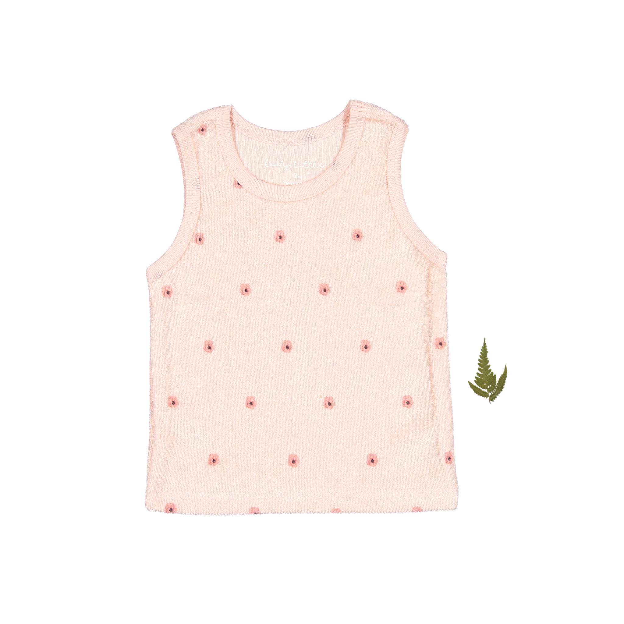 The Terry Tank - Rose Flower Tank Lovely Littles   