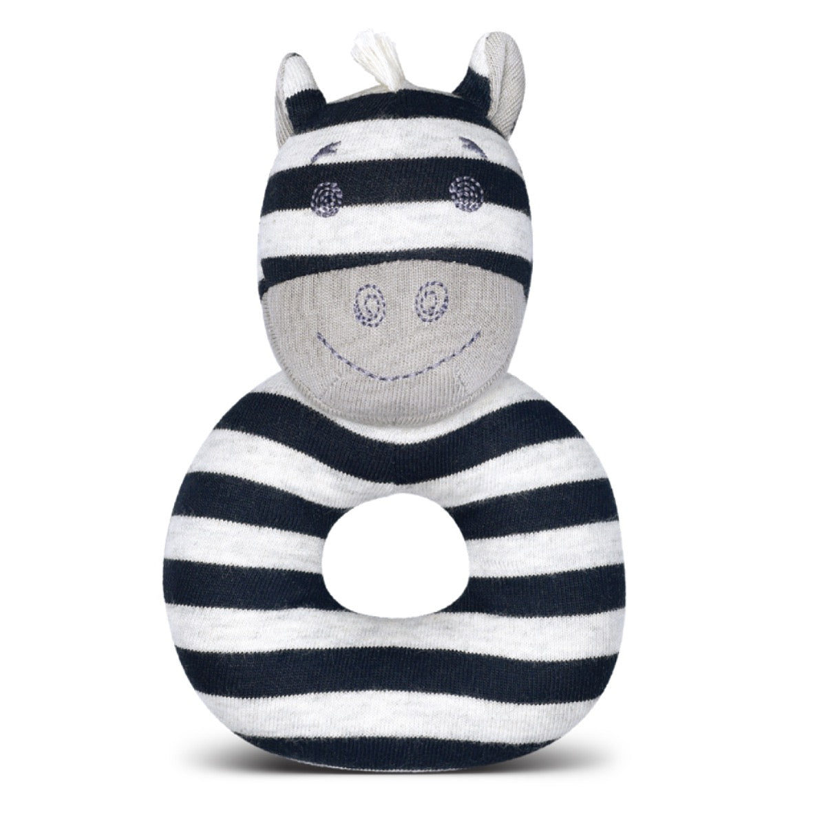 Ziggy Zebra - Teething Rattle