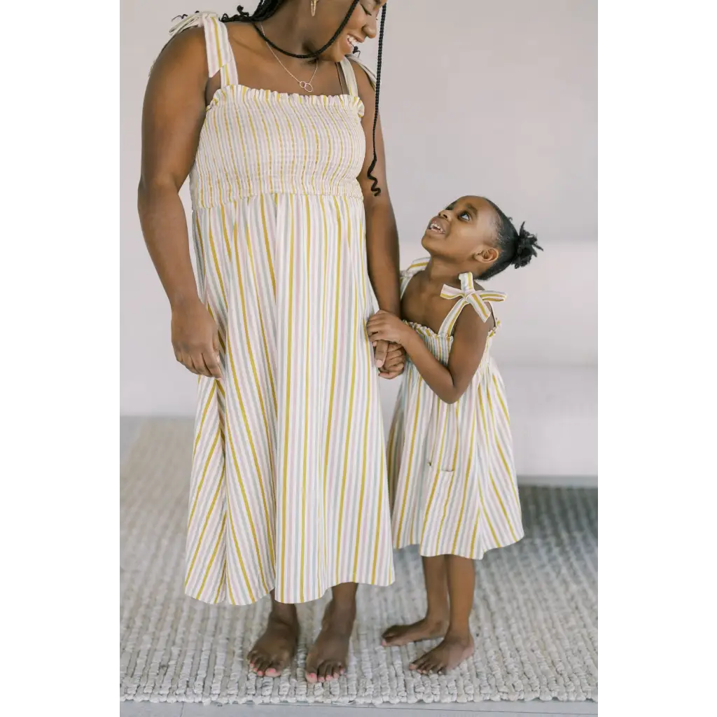 The Day Dress in Multi-Stripe