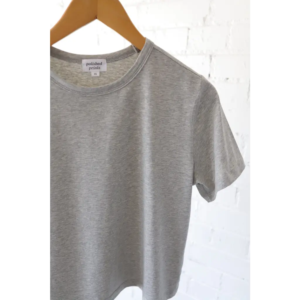 The Mom Crop in Gray