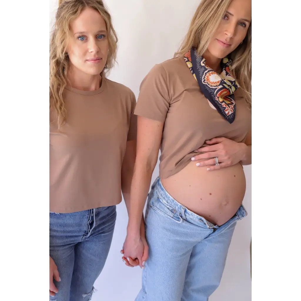 The Mom Crop in Mocha