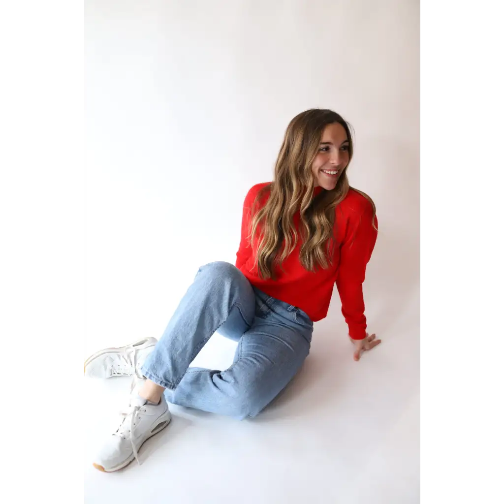 The Sherry Mockneck Sweater