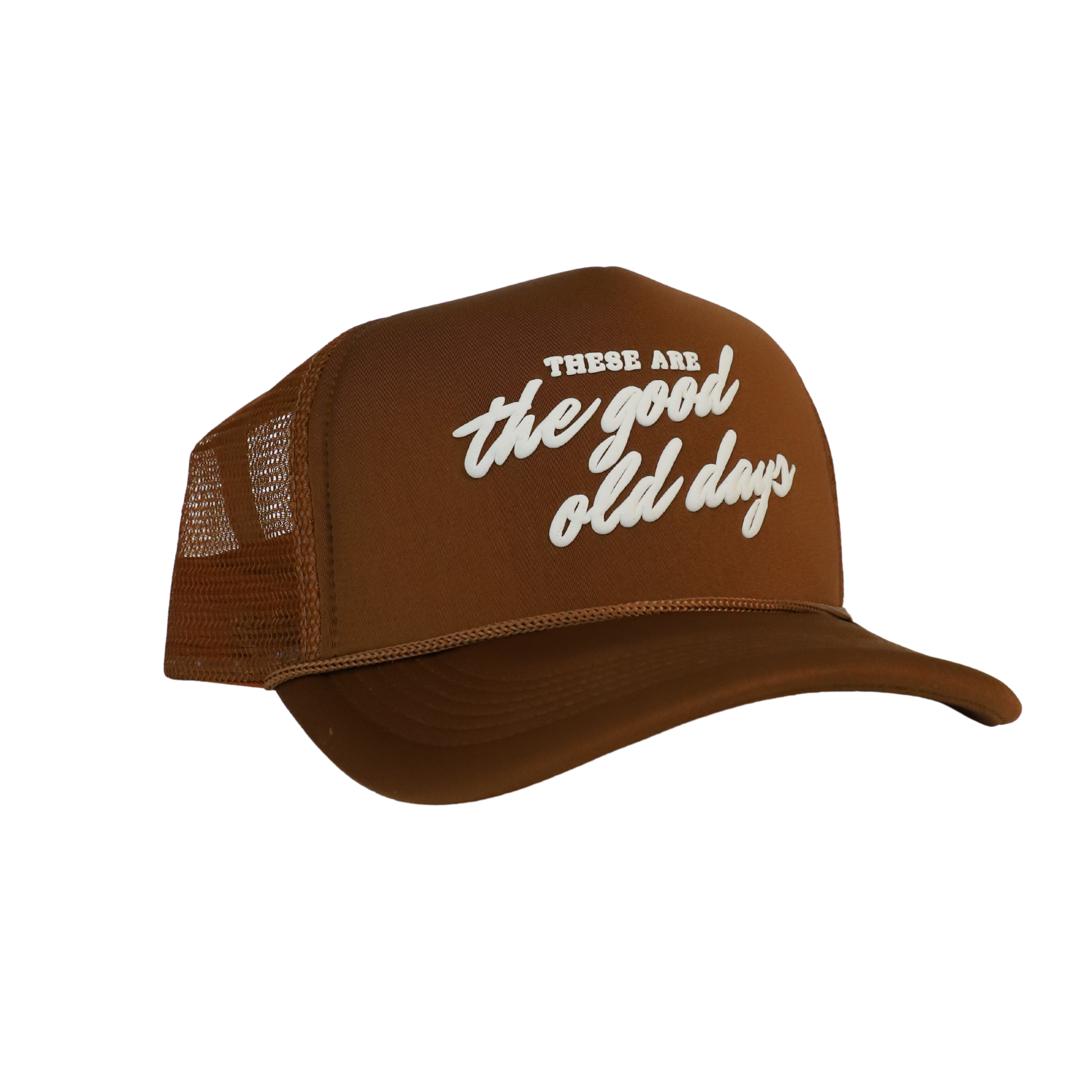 Good Old Days Trucker Hat - Brown