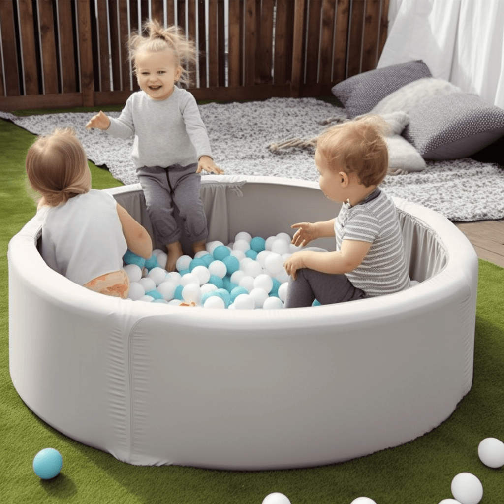 Tiny Land® Ball Pit Pool with 200 Pcs Ball Pit Balls Ball Pits Tiny Land   