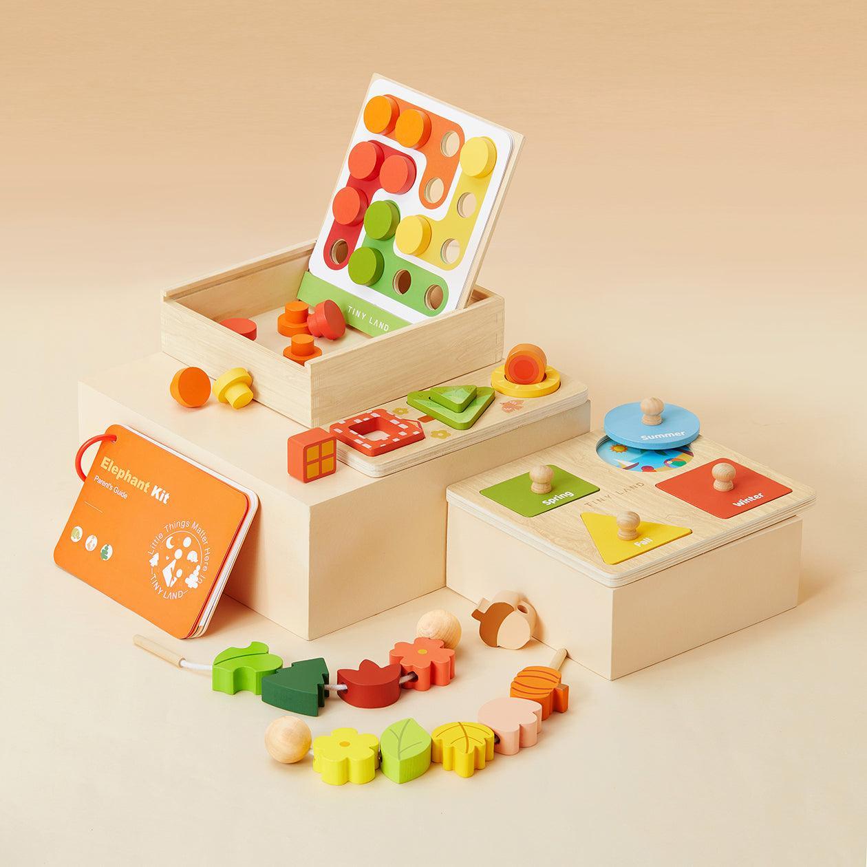 Tiny Land® Montessori Toys for Toddlers (19-24month) wooden toys Tiny Land   