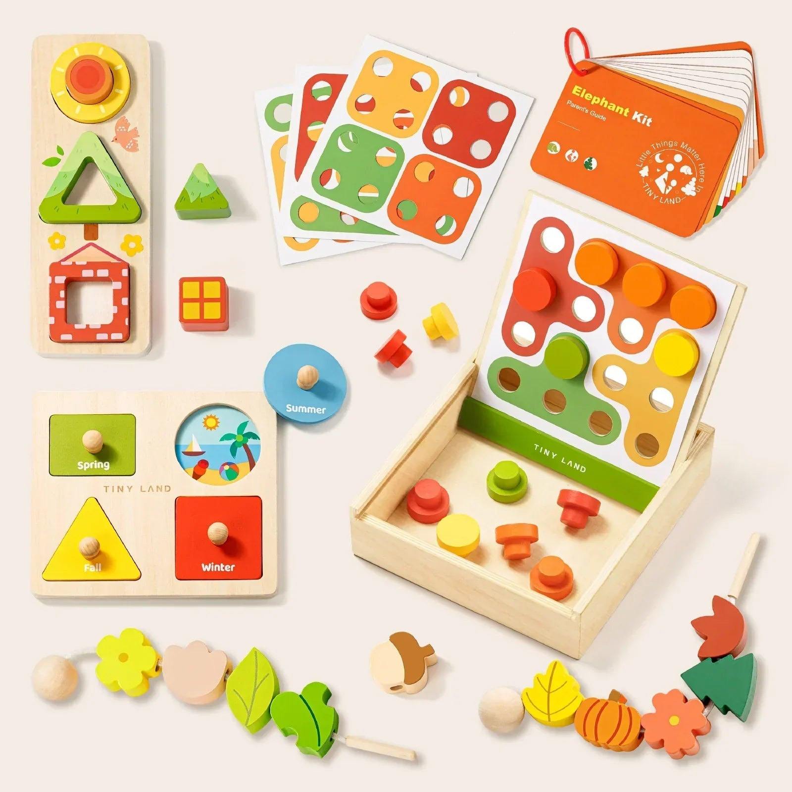 Tiny Land® Montessori Toys for Toddlers (19-24month) wooden toys Tiny Land   