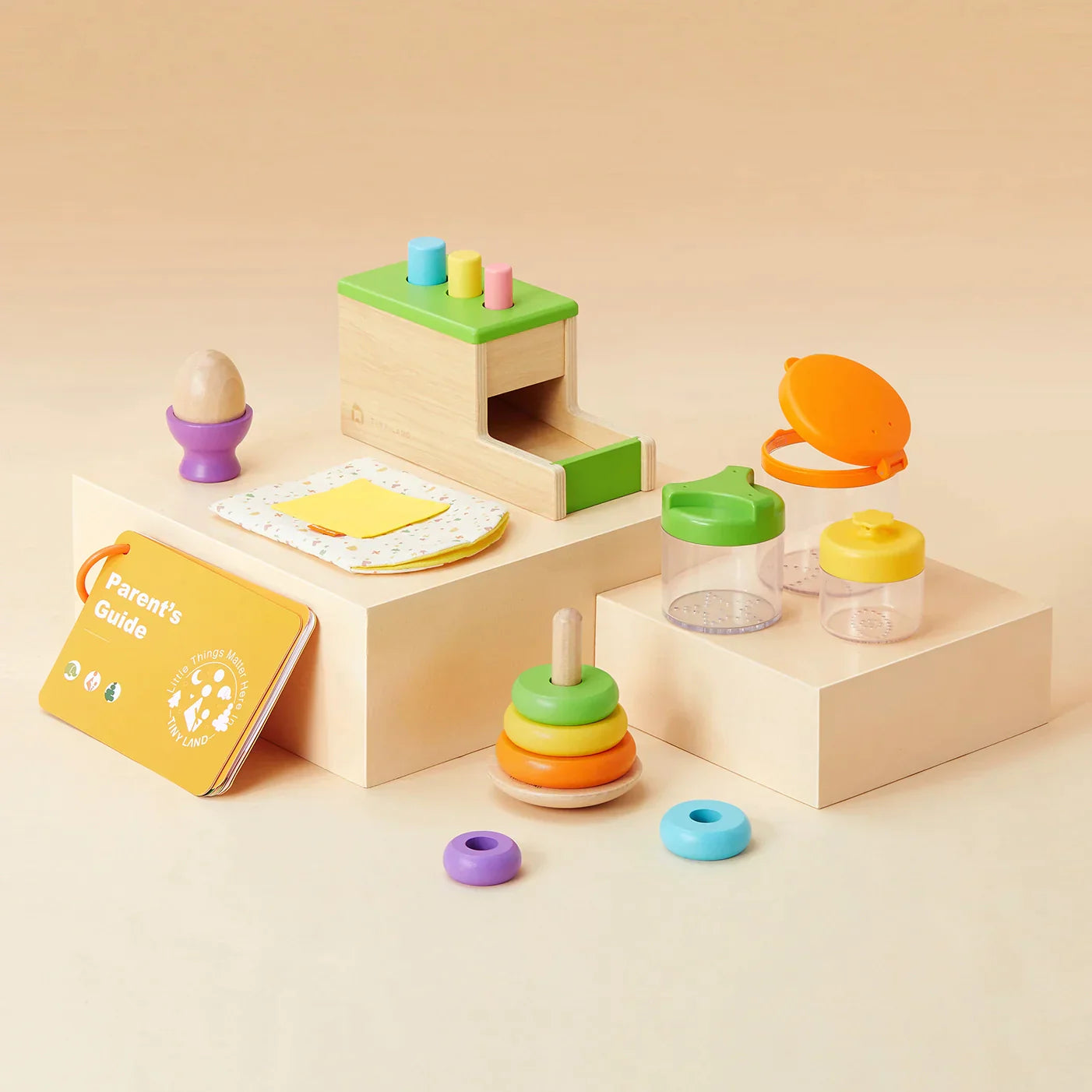 Tiny Land® Montessori Toys Set for Infants (10-12 month) Toys & Games Tiny Land   