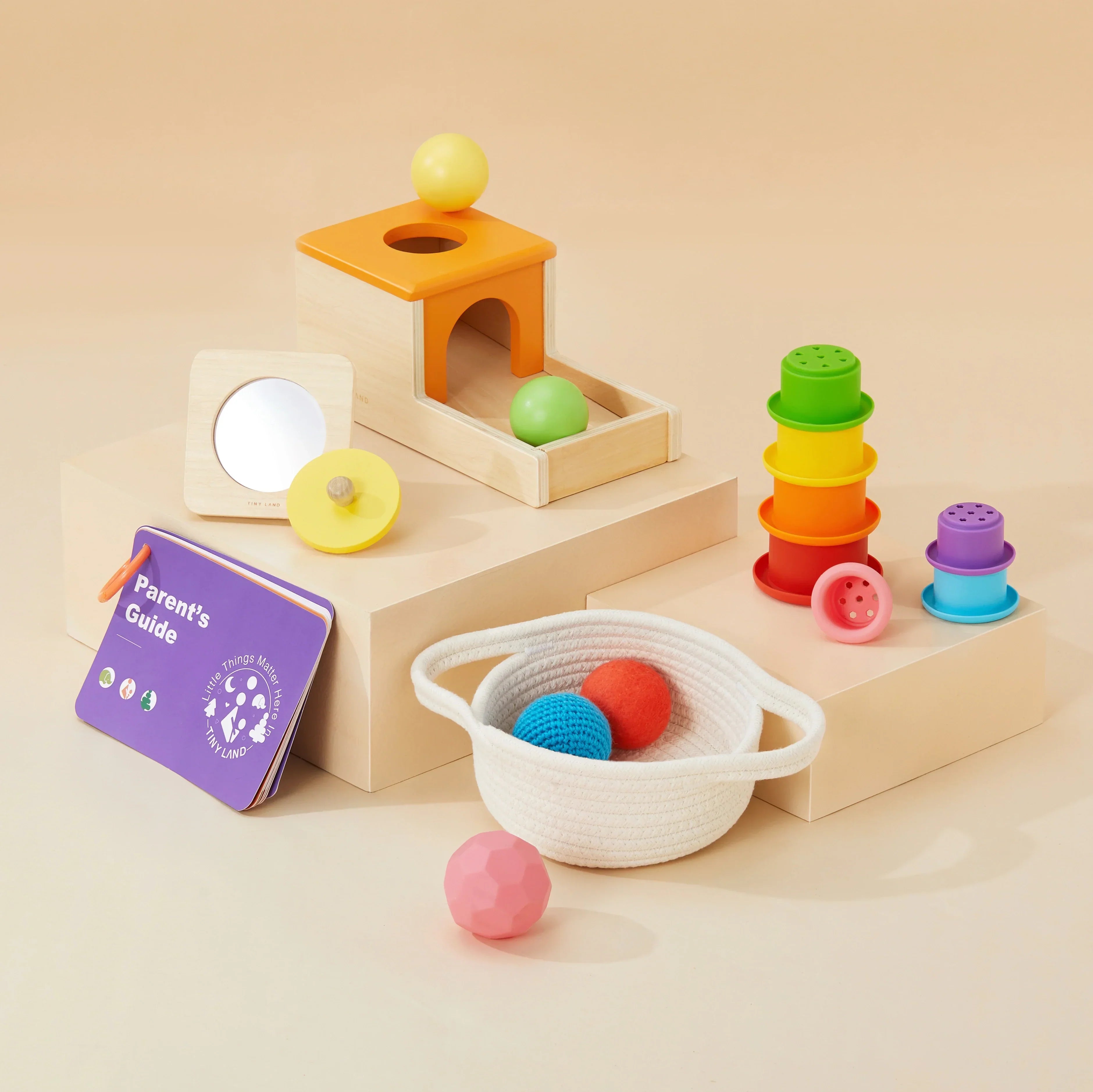 Tiny Land® Montessori Toys Set for Newborns (6-9 month) Toys & Games Tiny Land   