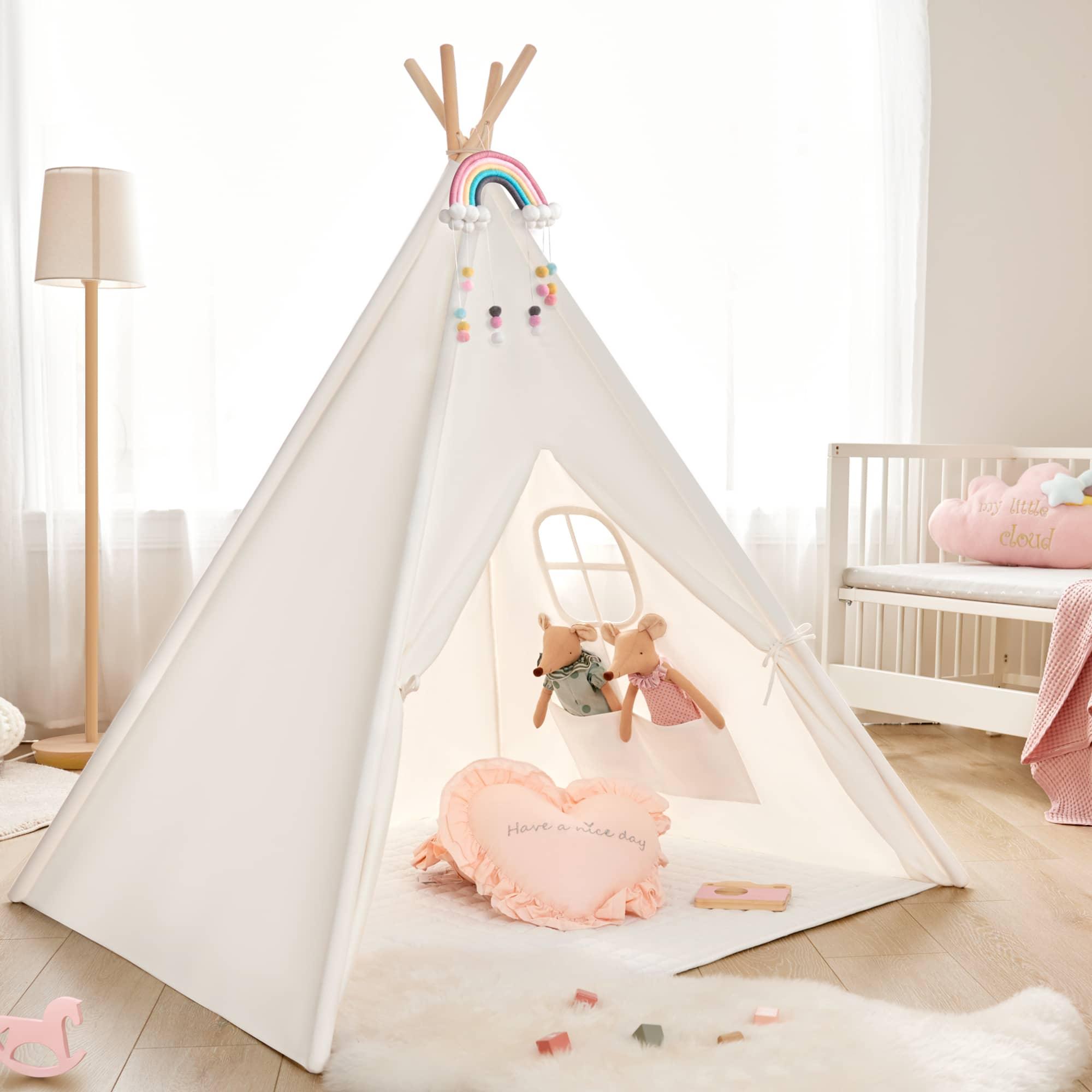 Tiny Land® Teepee for Kids with Mat Tent Tiny Land   