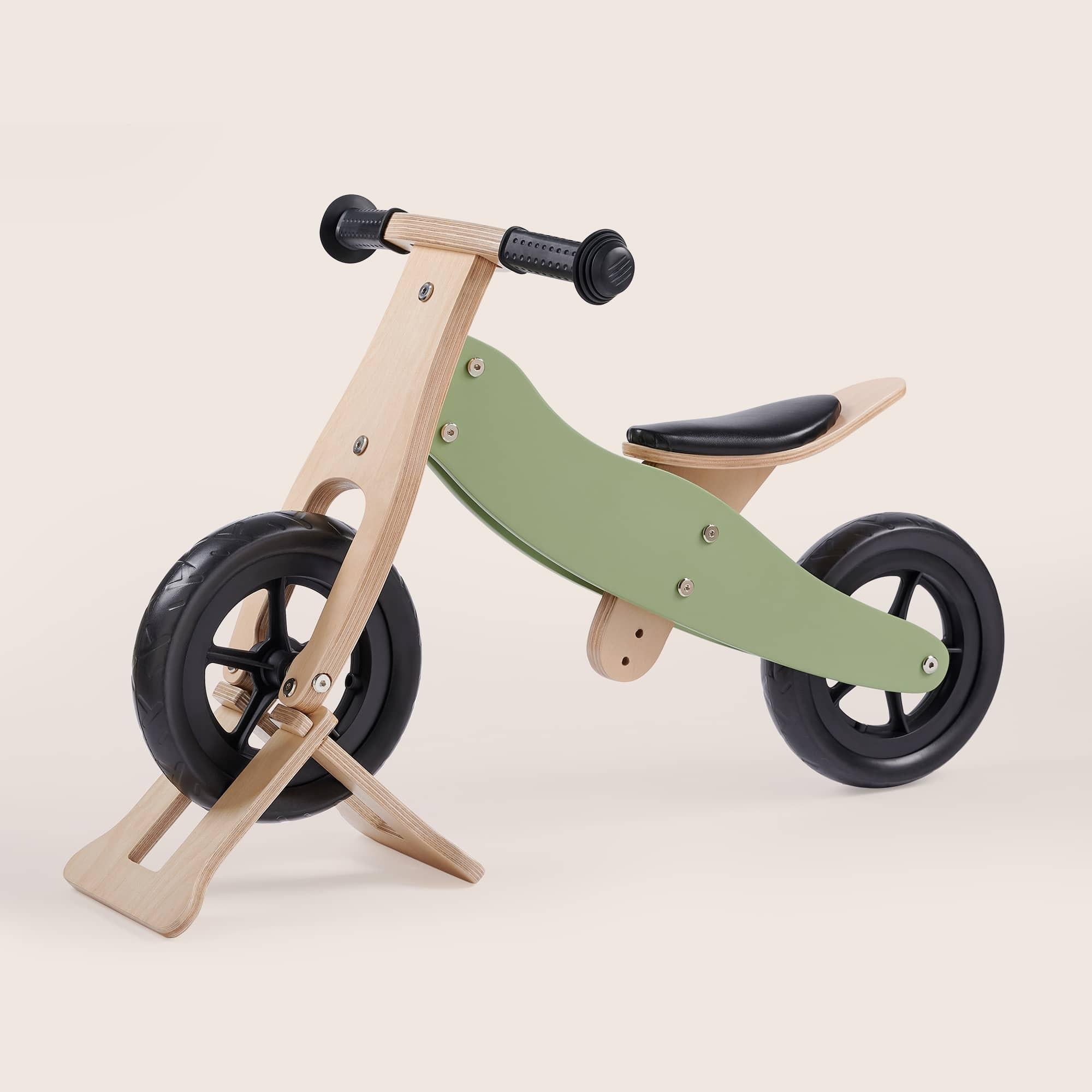 Tiny Land® Wooden Balance Bike Stand Riding Toy Accessories Tiny Land   