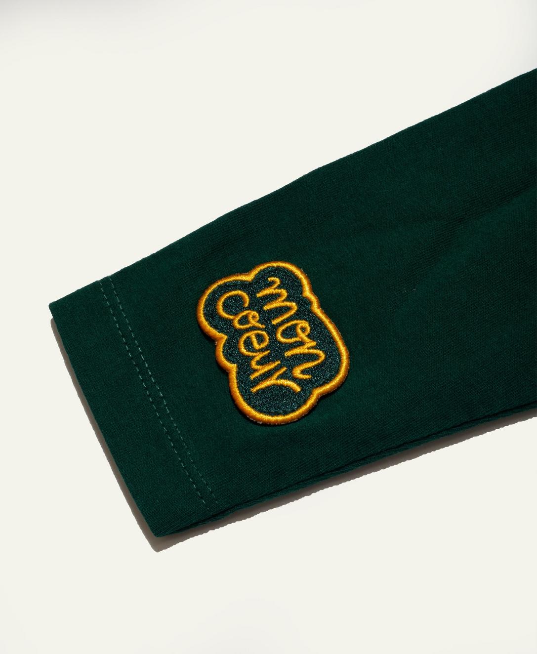 Recycled Cotton Walter Baby T-Shirt - Pine Green