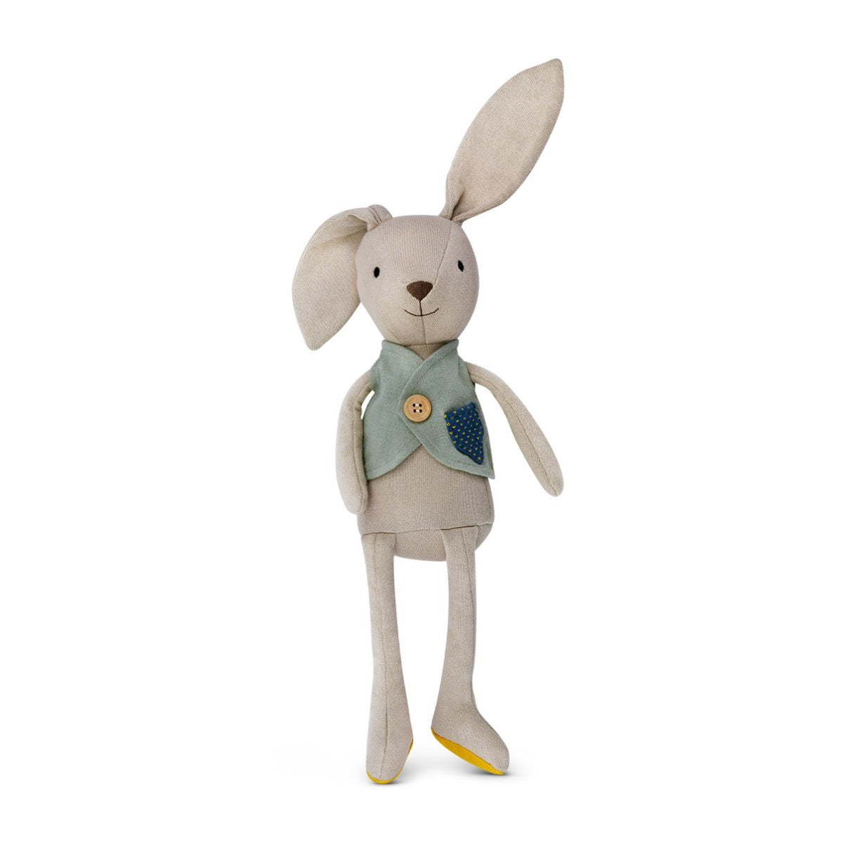 Knit Bunny Plush - Luca