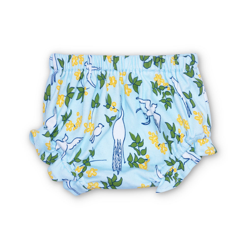 Lala Curio Bloomers -  Enchanted Leaves Blue