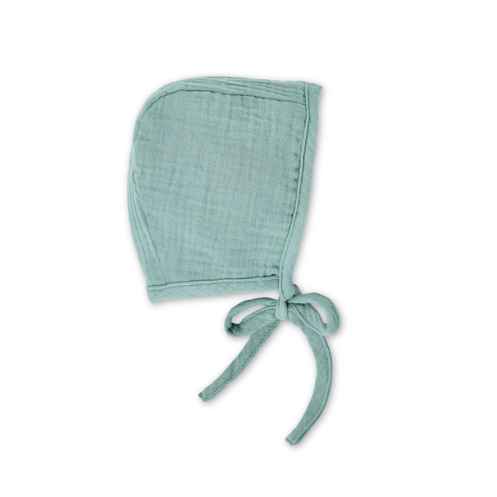 Muslin Bonnet - Teal