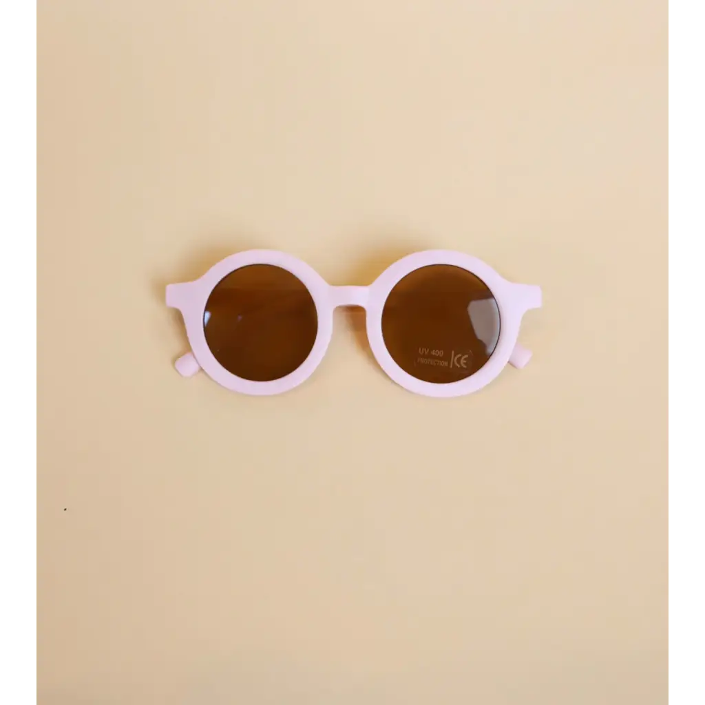 Round Retro Sunglasses for Kids | Sunshine Yellow