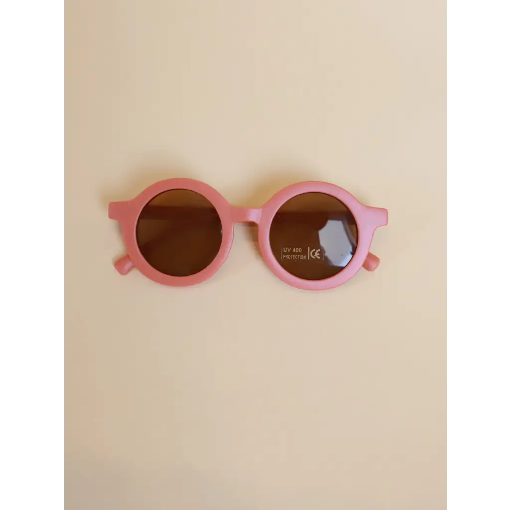 Round Retro Sunglasses for Kids | Sunshine Yellow