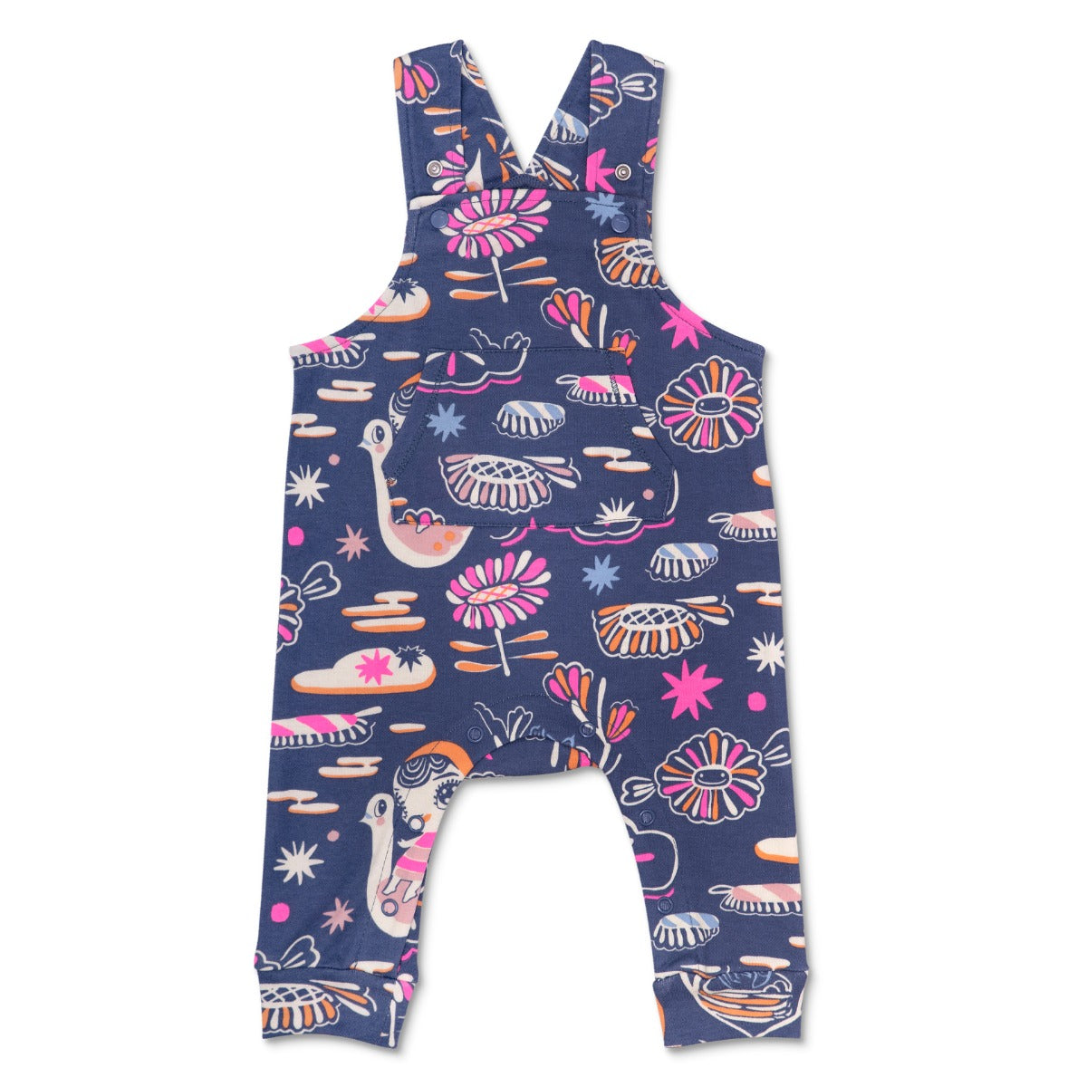 KEFE Overalls - Swan Girl