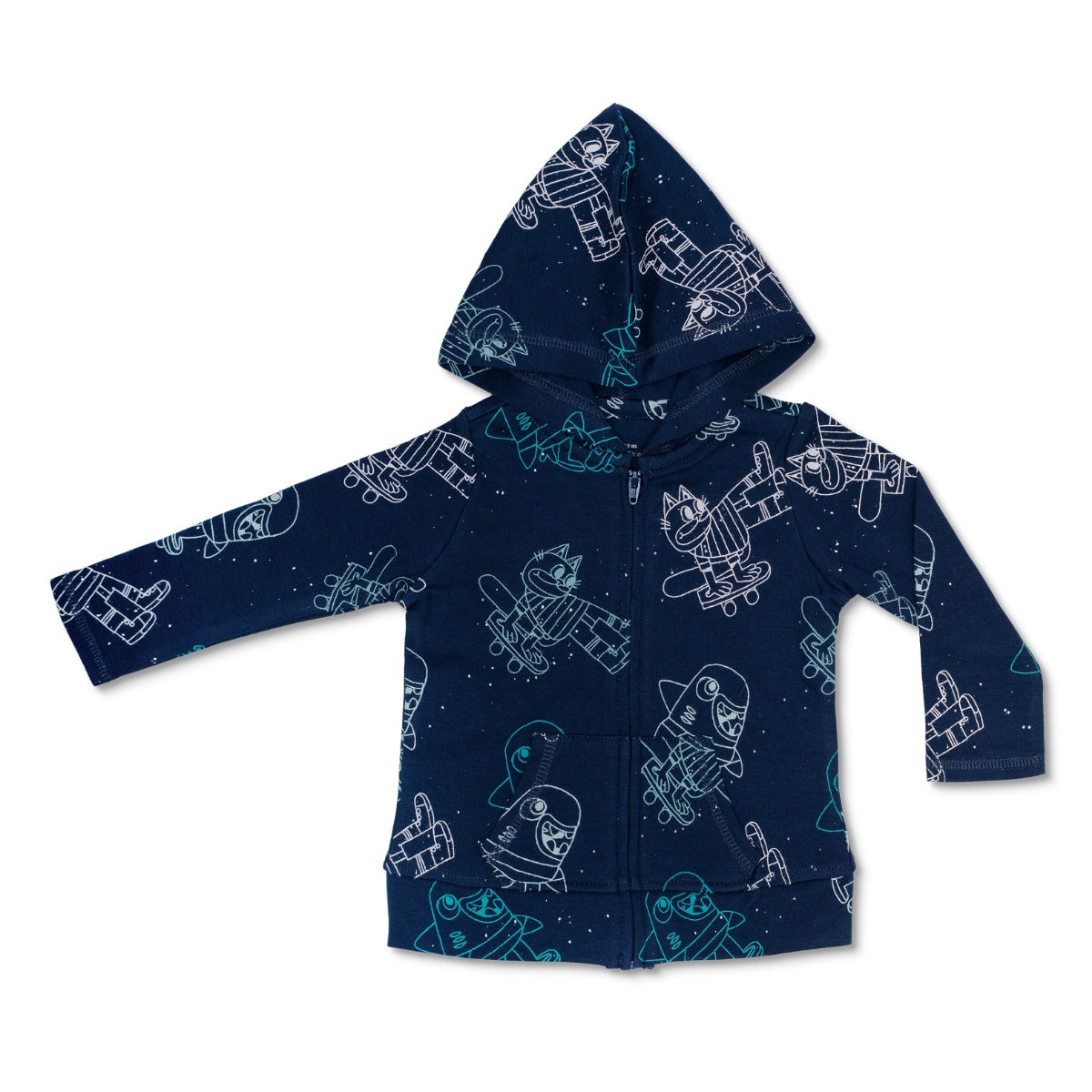 KEFE Hoodie - Skater Cats