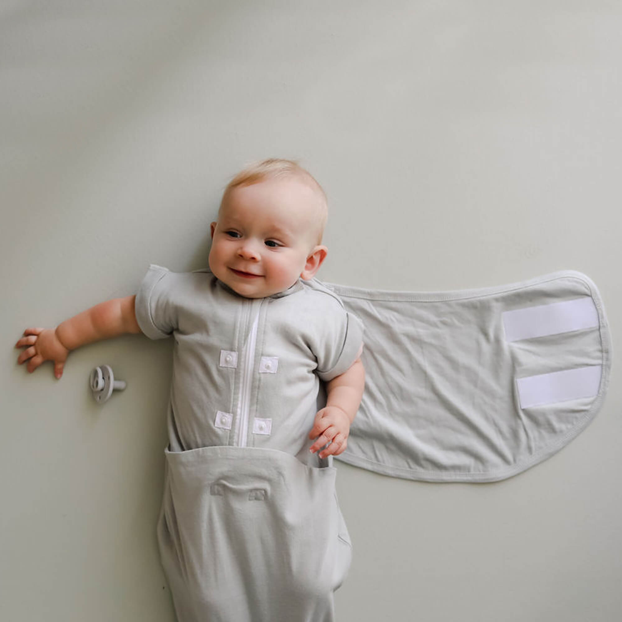 3-Pack Short Sleeve Swaddle Sack Bundle