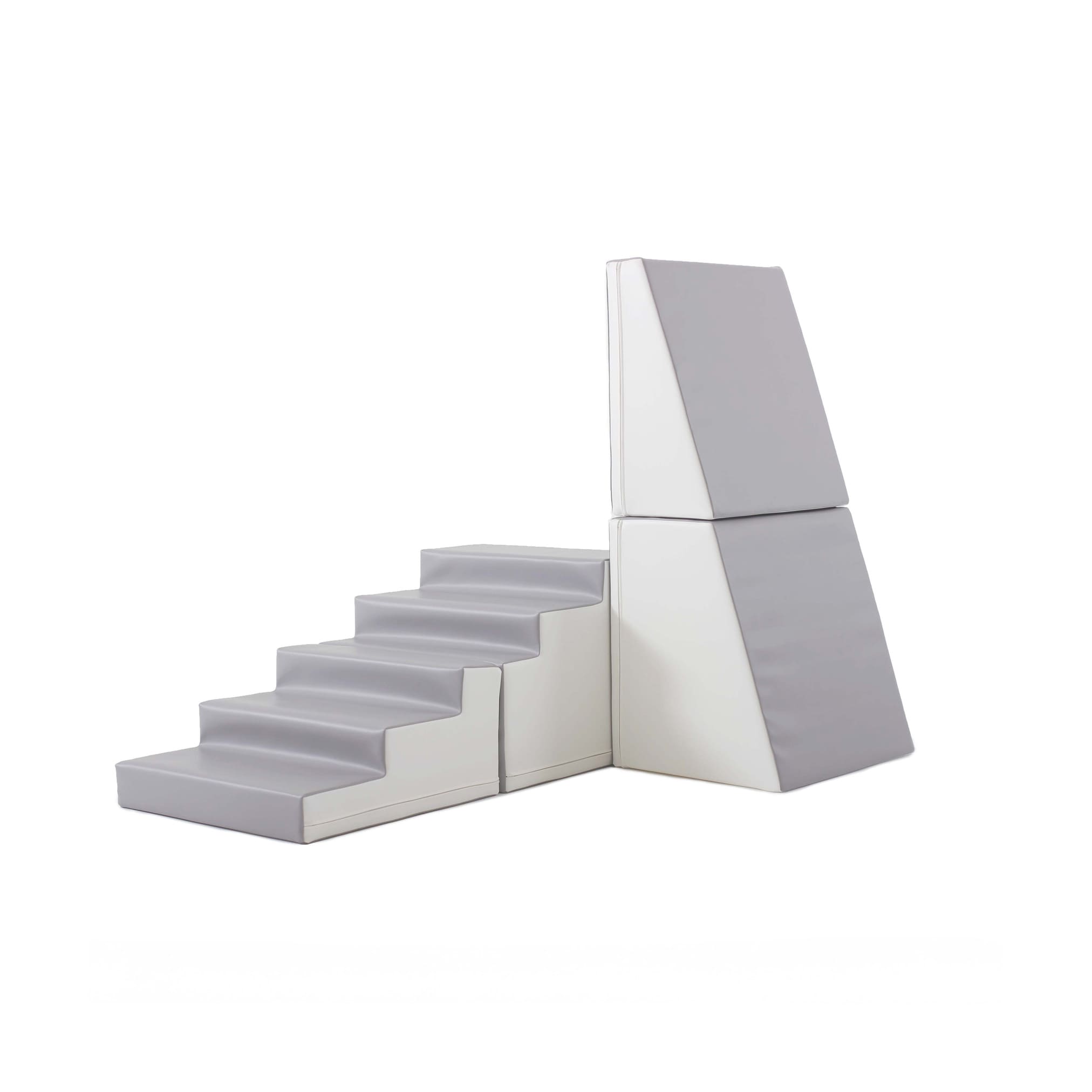 4 Piece Soft Play Step and Slide Set - Transformer