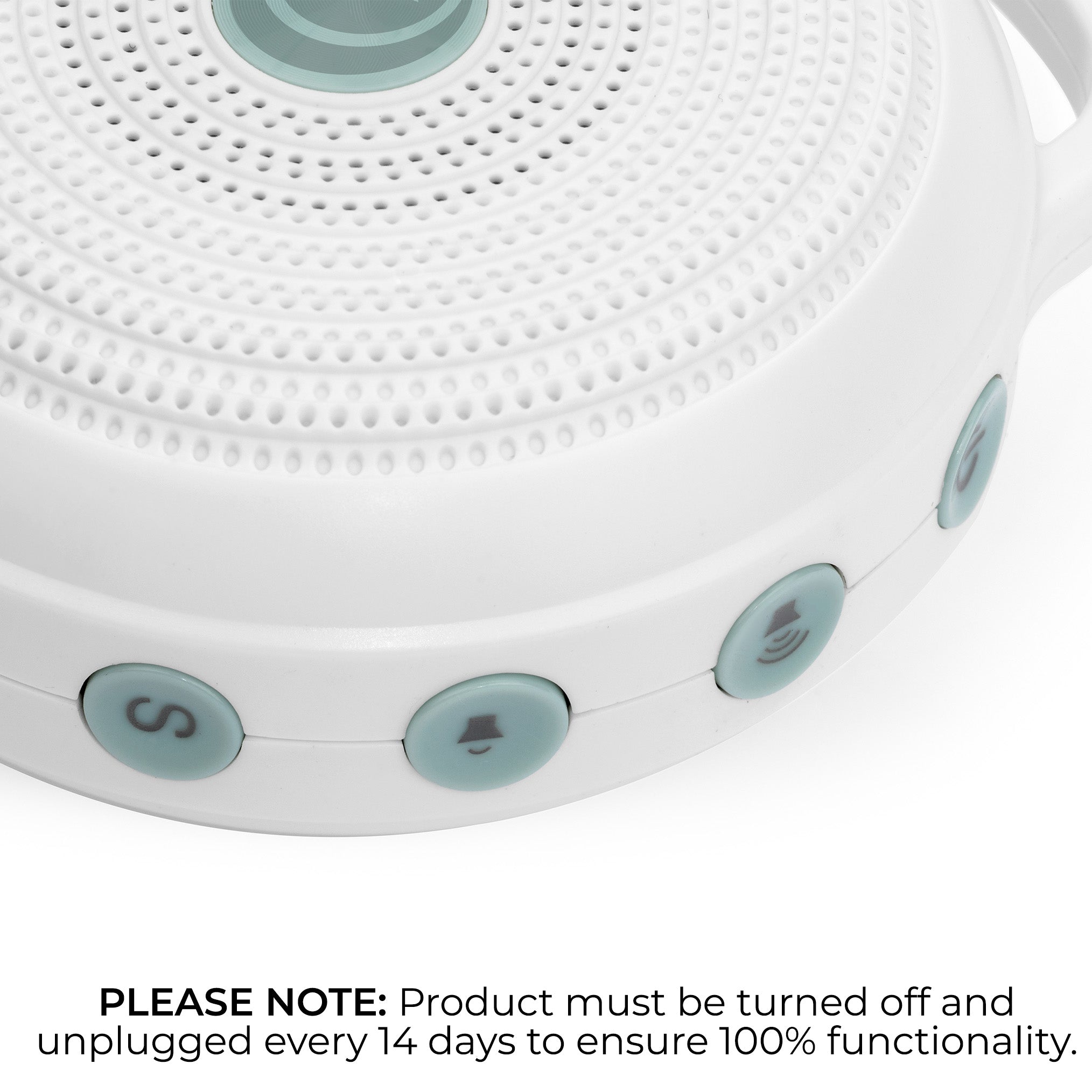 Rohm® White Noise Machine + Travel Case Bundle