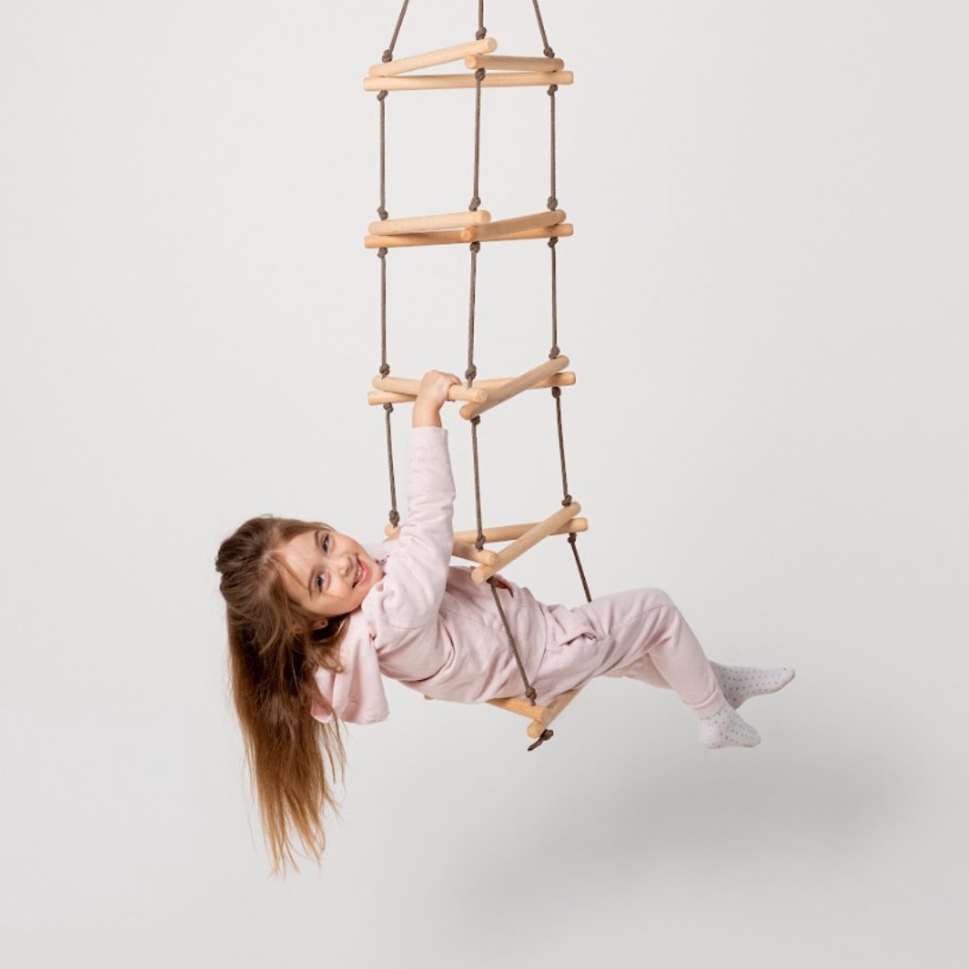 Triangle rope ladder for kids Single Swing Goodevas   