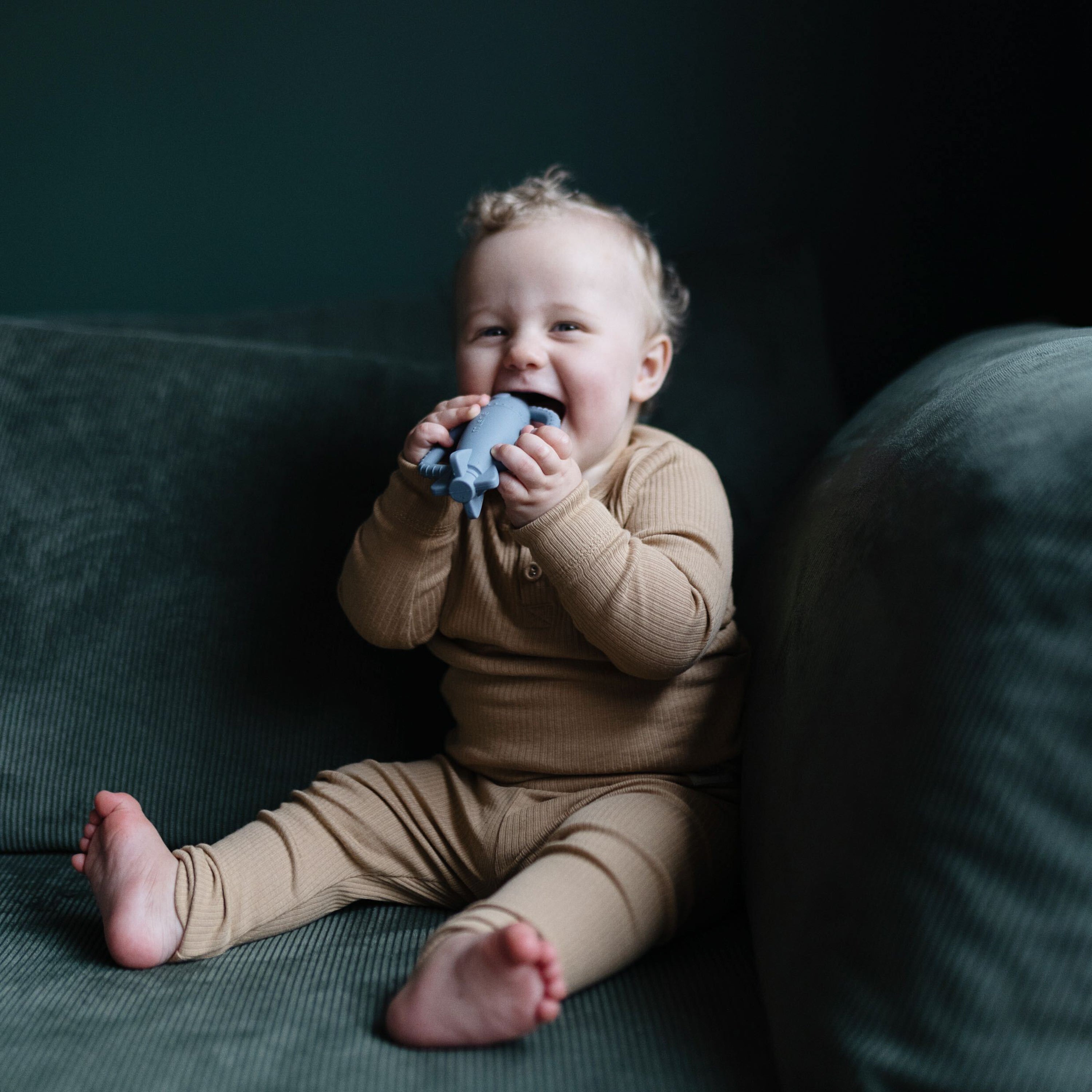 Rocket Rattle Teether teether Mushie   