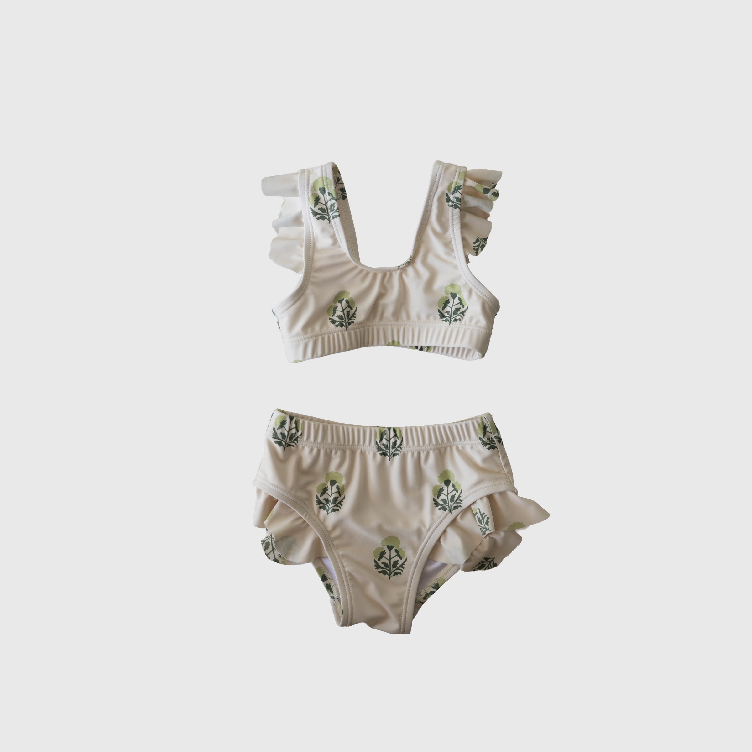 Girl's Two Piece Swimsuit | Marigold