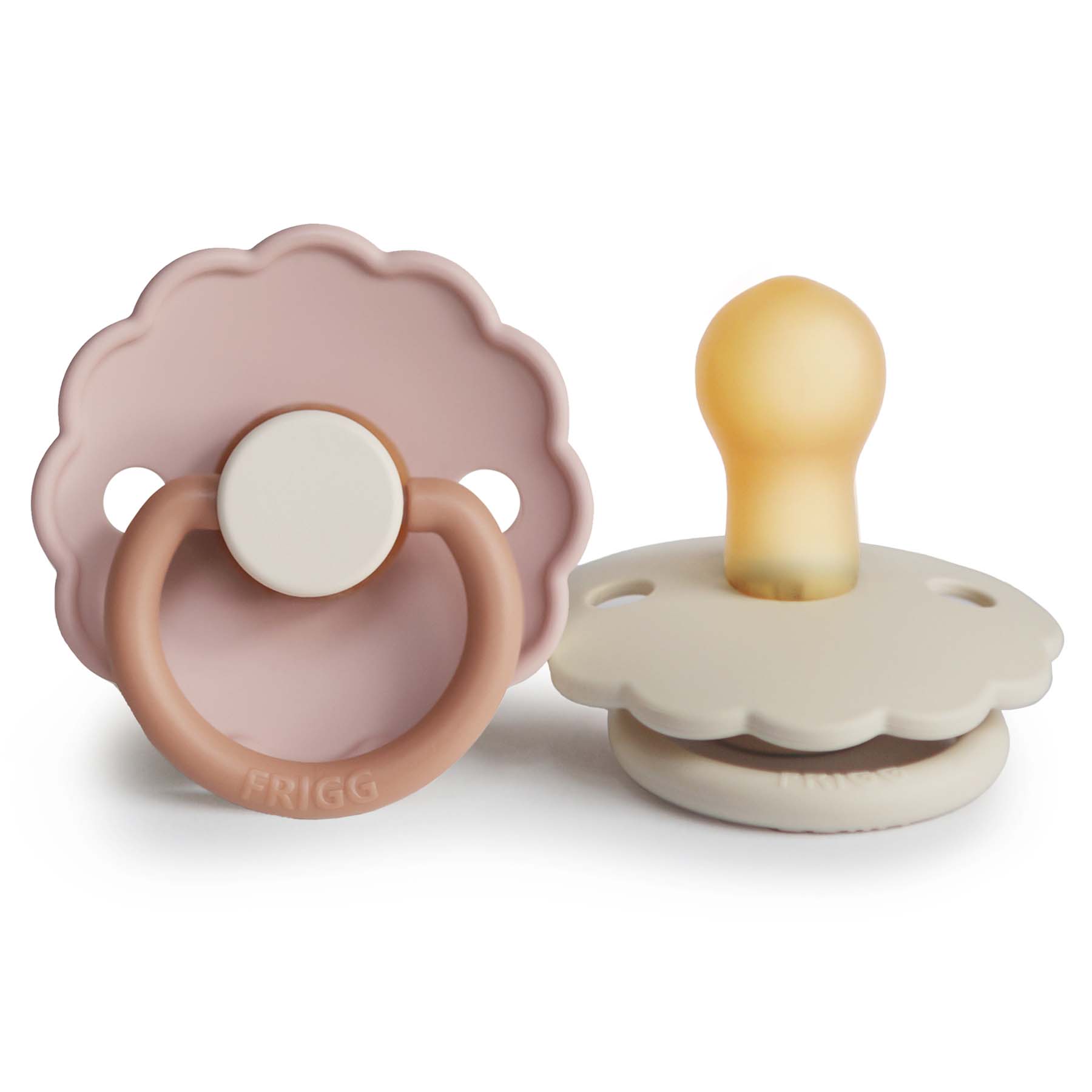 FRIGG Daisy Natural Rubber Pacifier 2-Pack FRIGG PACIFIERS Mushie   