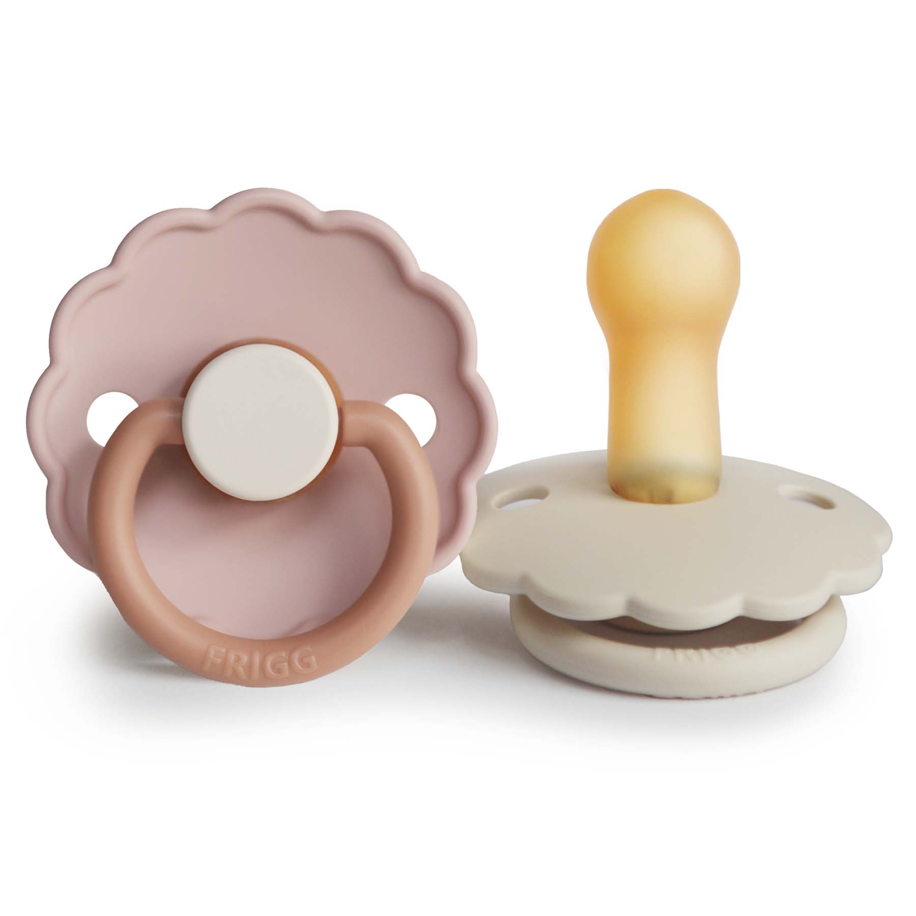 FRIGG Daisy Natural Rubber Pacifier 2-Pack FRIGG PACIFIERS Mushie   