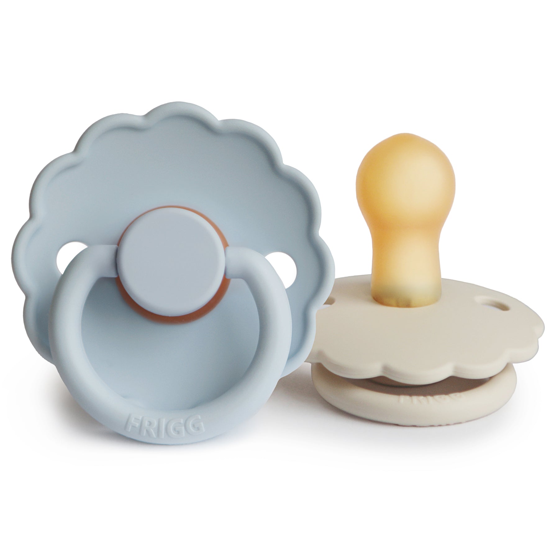 FRIGG Daisy Natural Rubber Pacifier 2-Pack FRIGG PACIFIERS Mushie   