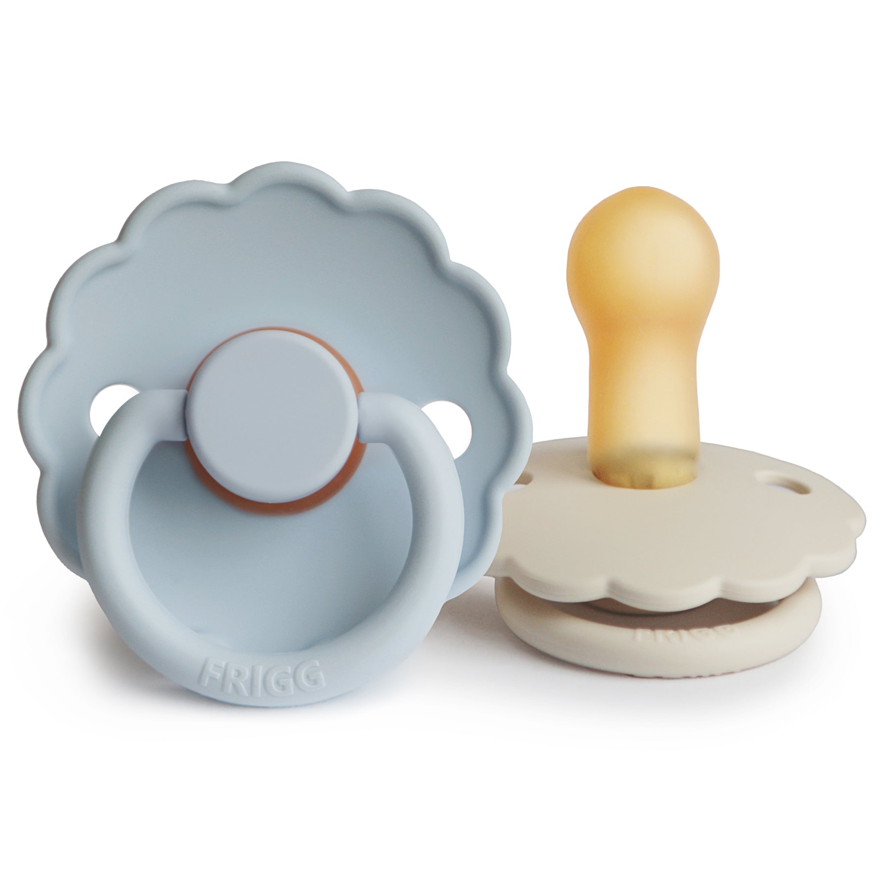 FRIGG Daisy Natural Rubber Pacifier 2-Pack FRIGG PACIFIERS Mushie   