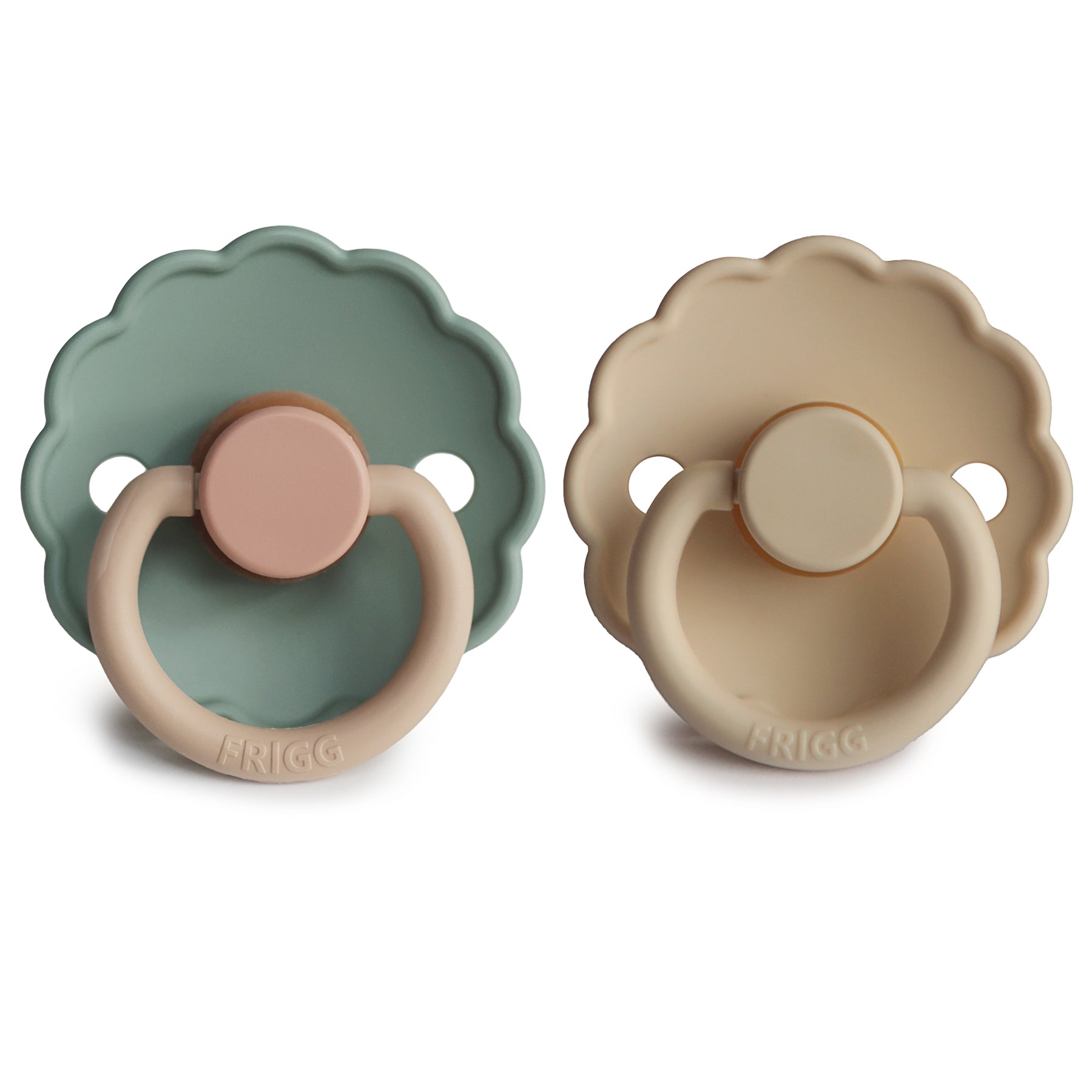 FRIGG Daisy Natural Rubber Pacifier 2-Pack FRIGG PACIFIERS Mushie   