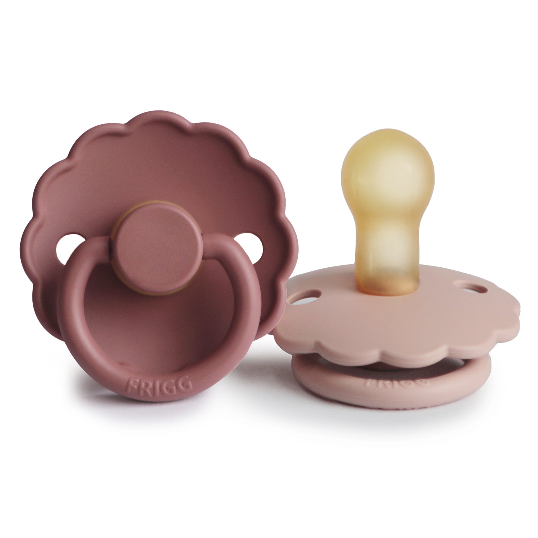 FRIGG Daisy Natural Rubber Pacifier 2-Pack FRIGG PACIFIERS Mushie   