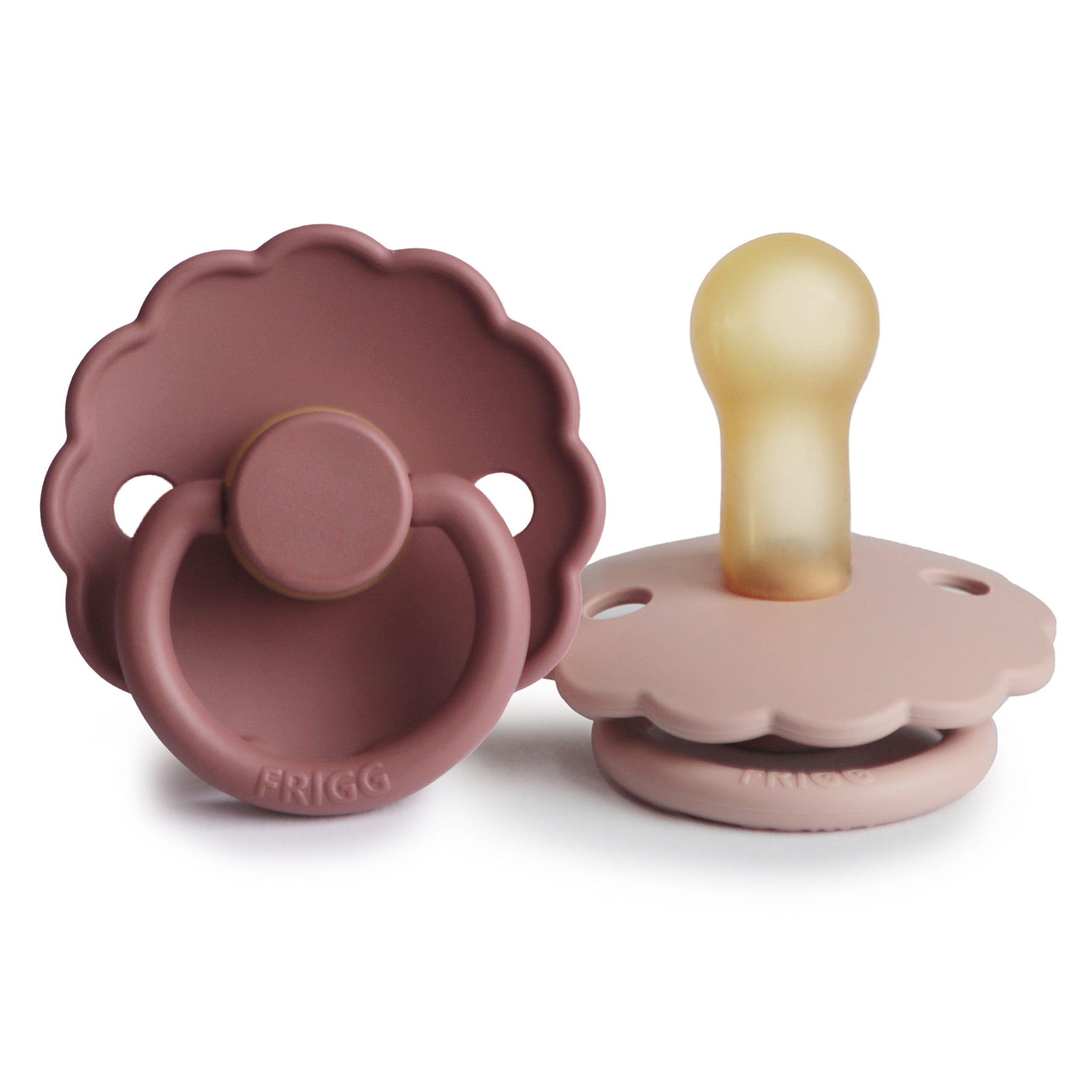 FRIGG Daisy Natural Rubber Pacifier 2-Pack FRIGG PACIFIERS Mushie   