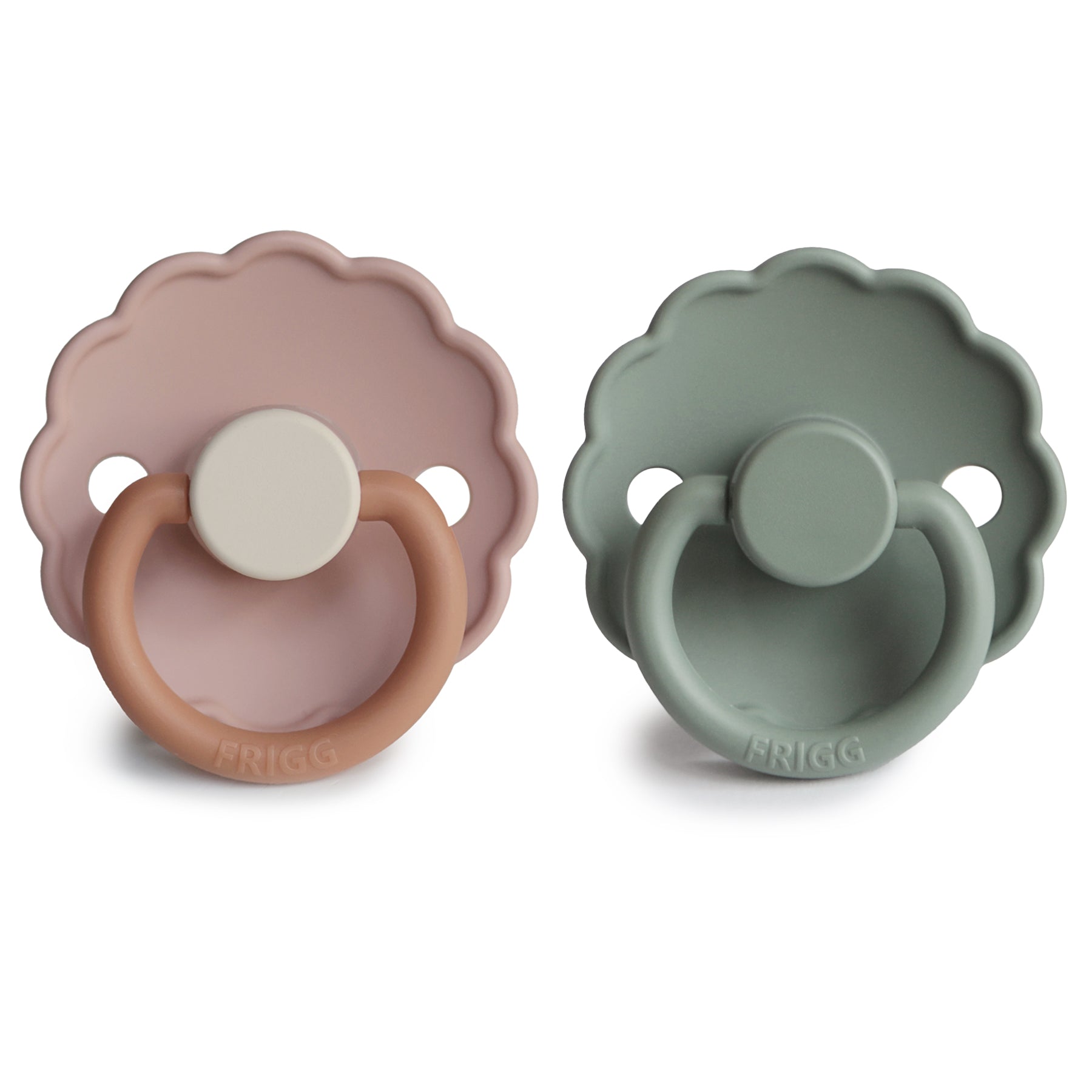 FRIGG Daisy Silicone Pacifier 2-Pack FRIGG PACIFIERS Mushie   