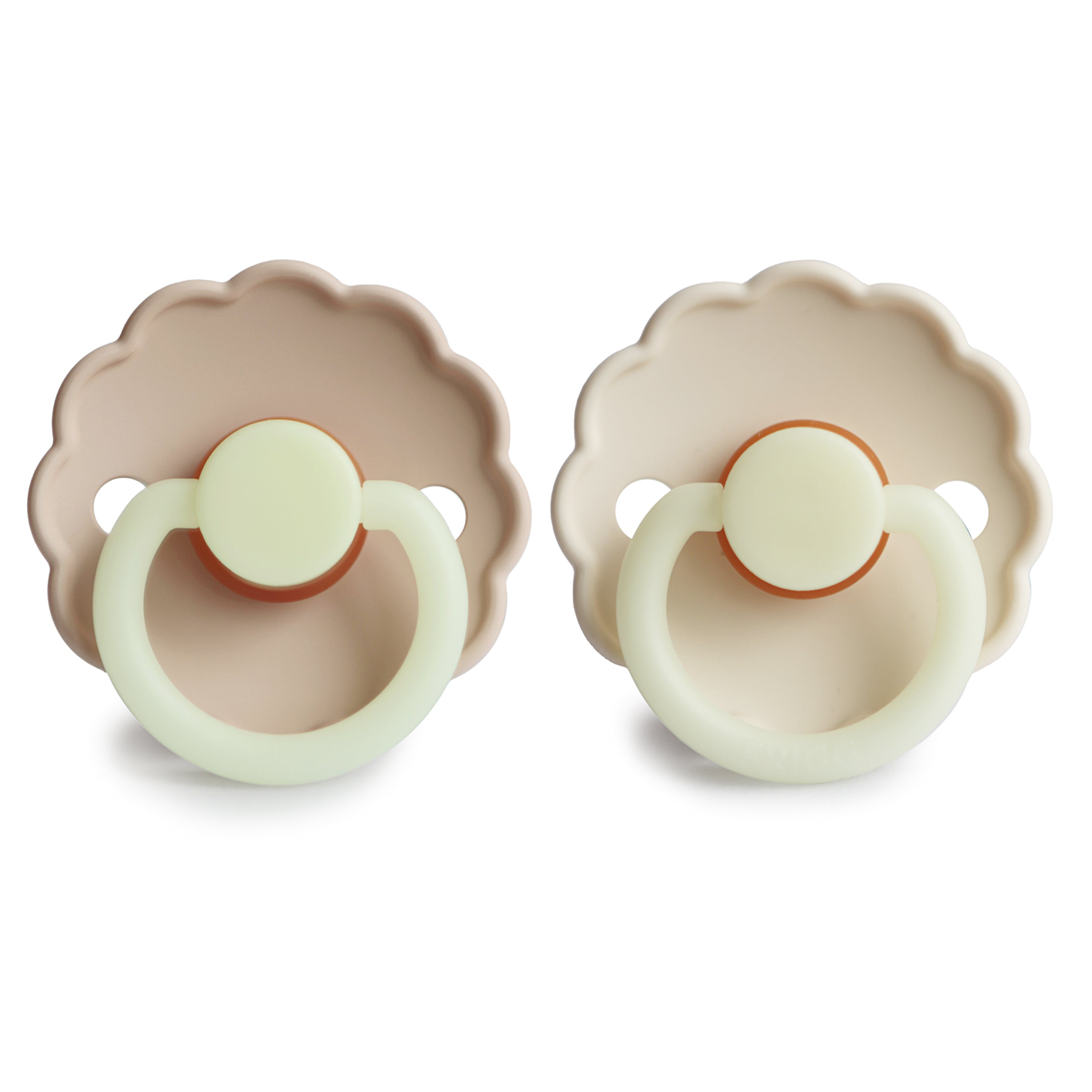 FRIGG Daisy Night Natural Rubber Pacifier 2-Pack FRIGG PACIFIERS Mushie   