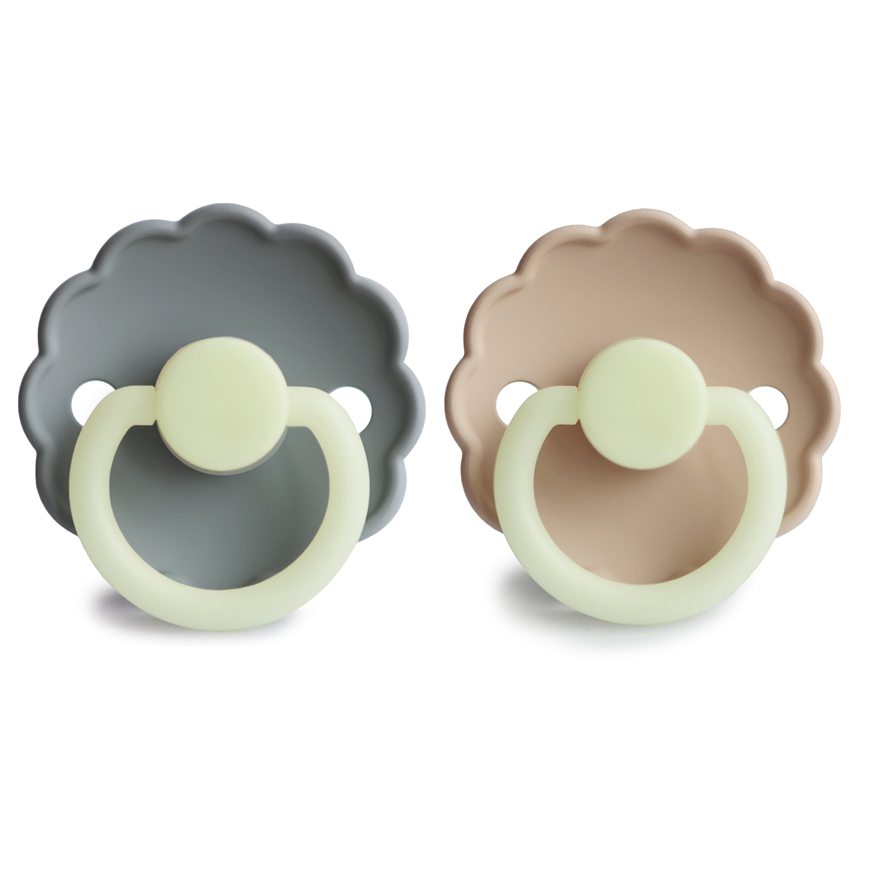 FRIGG Daisy Night Silicone Pacifier 2-Pack FRIGG PACIFIERS Mushie   