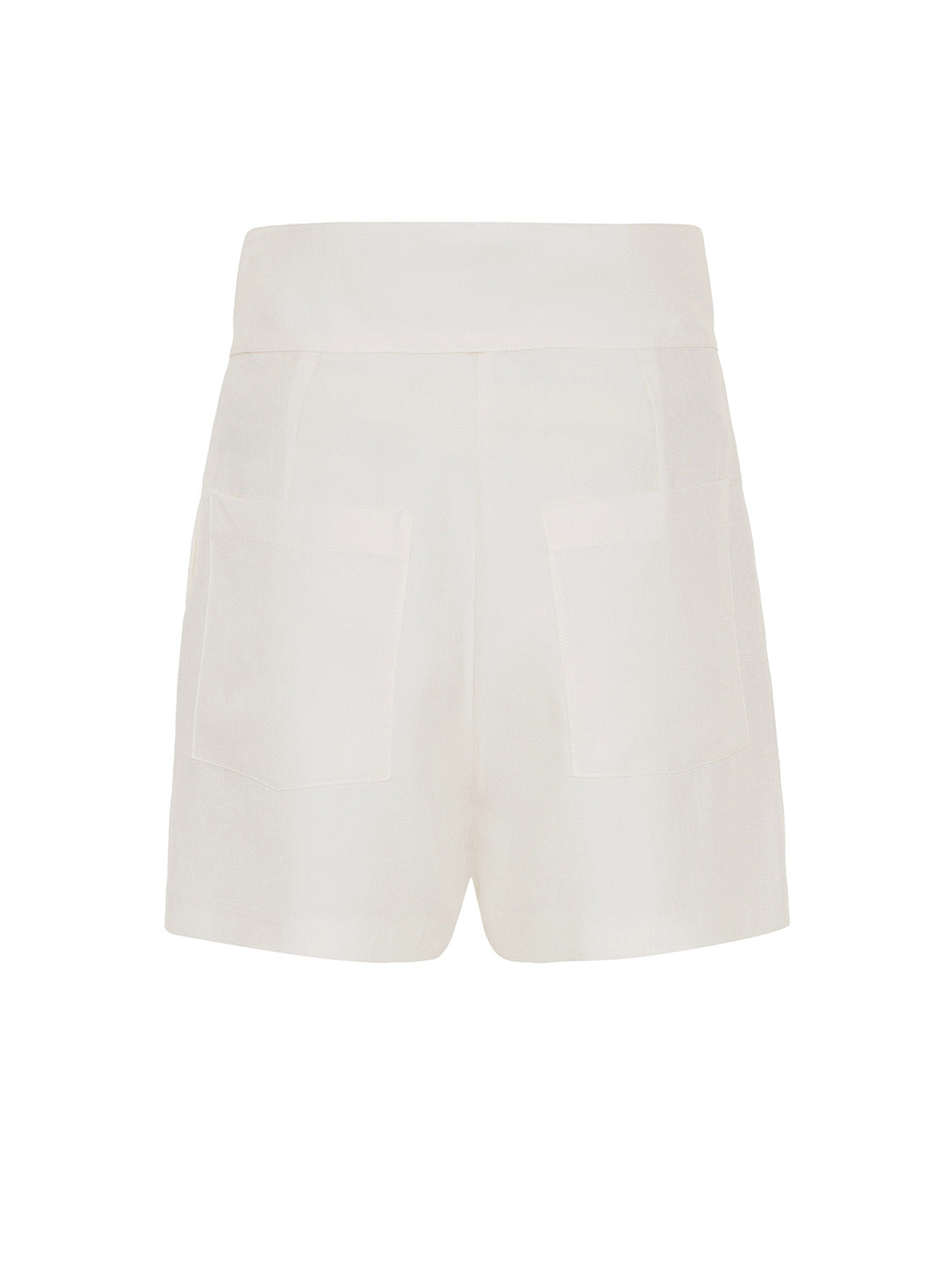 Embellished Shorts - Ecru